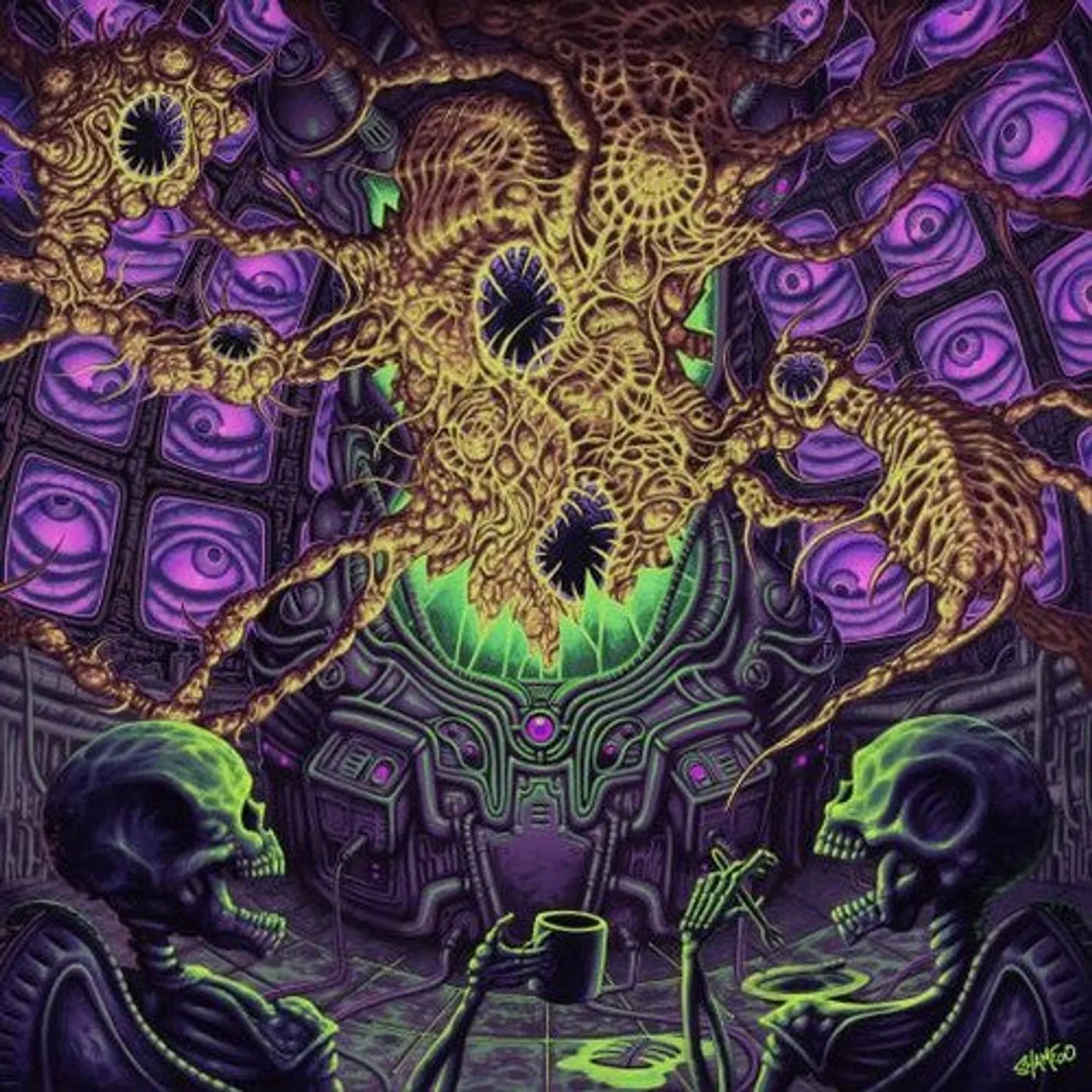 Thank You Scientist LP Vinyl - Plague Accommodations (Radioactive Green Splatter)