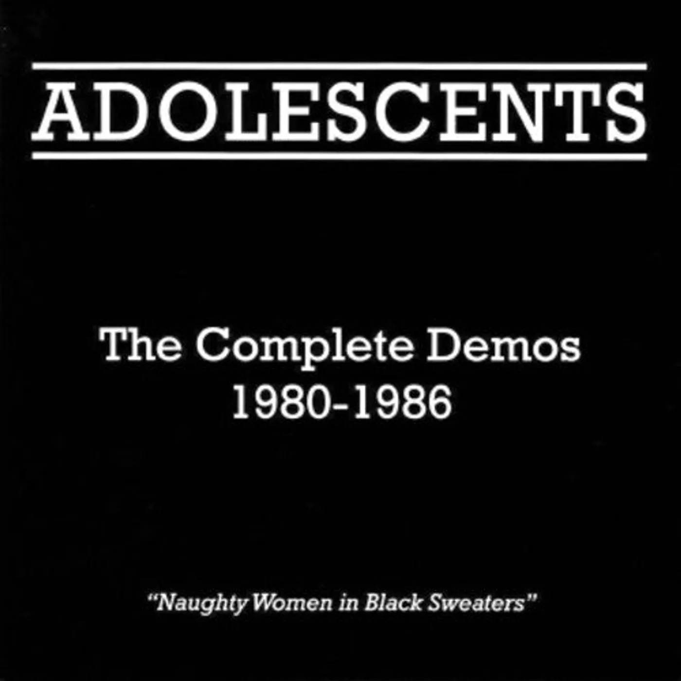 Adolescents LP Vinyl - Complete Demos 1980-1986