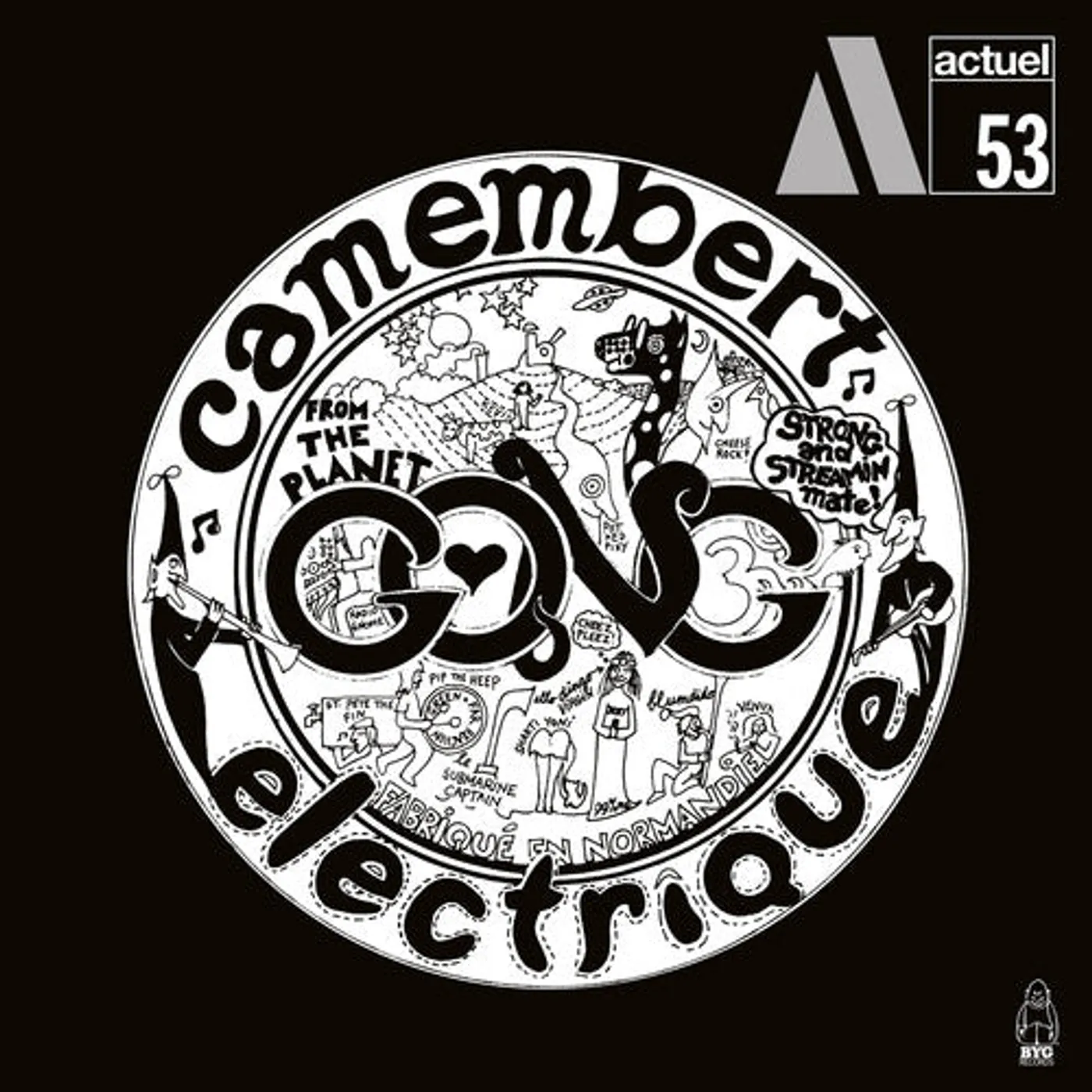 Gong LP Vinyl - Camembert Electrique (Coloured Vinyl) (Ogv)