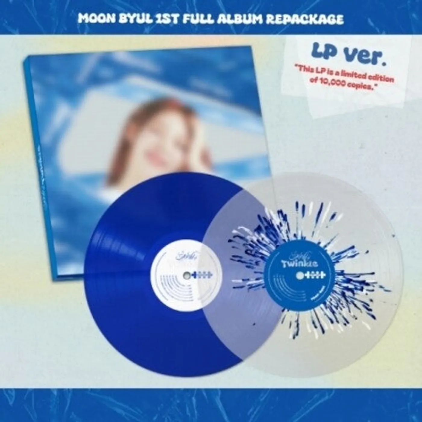 Moon Byul LP Vinyl - Starlit Of Twinkle (W/Book) (Coloured Vinyl) (Post) (Phot)