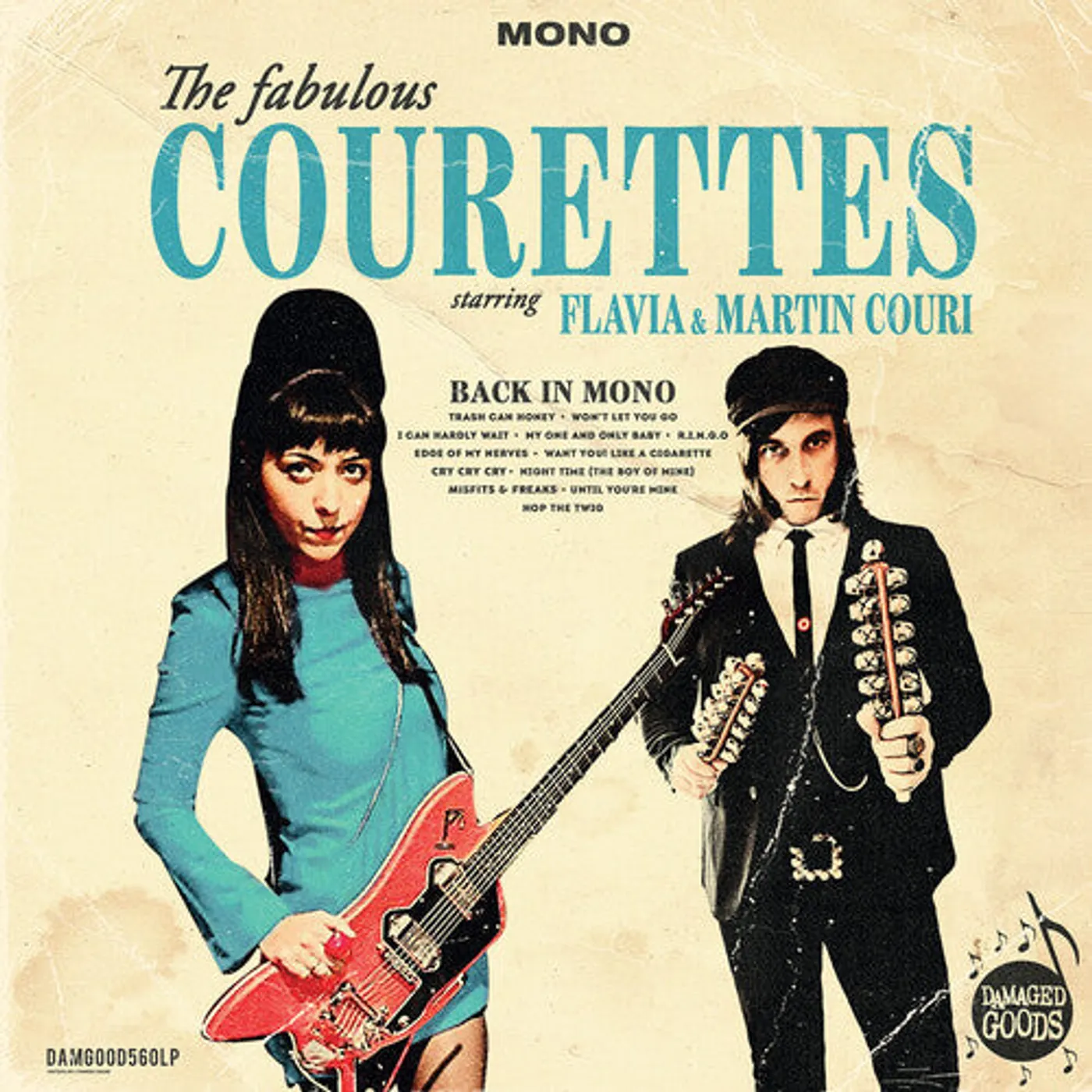 The Courettes LP Vinyl - Back In Mono