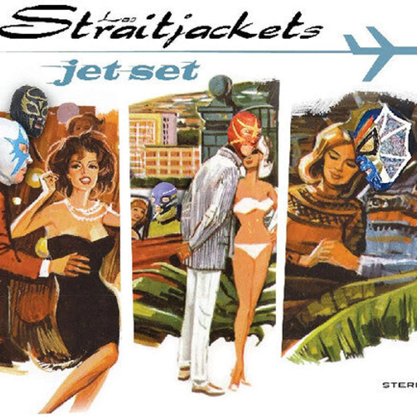 Los Straitjackets LP Vinyl - Jet Set (Coloured Vinyl) (Org)