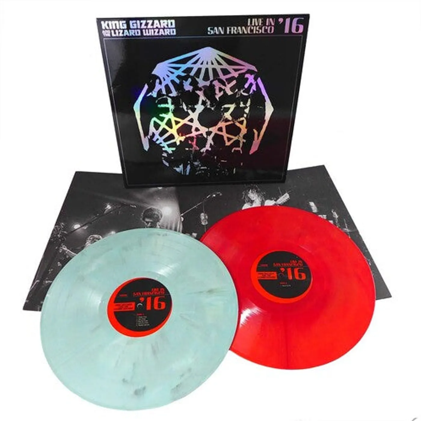 King Gizzard & The Lizard Wizard LP Vinyl - Live In San Francisco 16 (Coloured Vinyl)