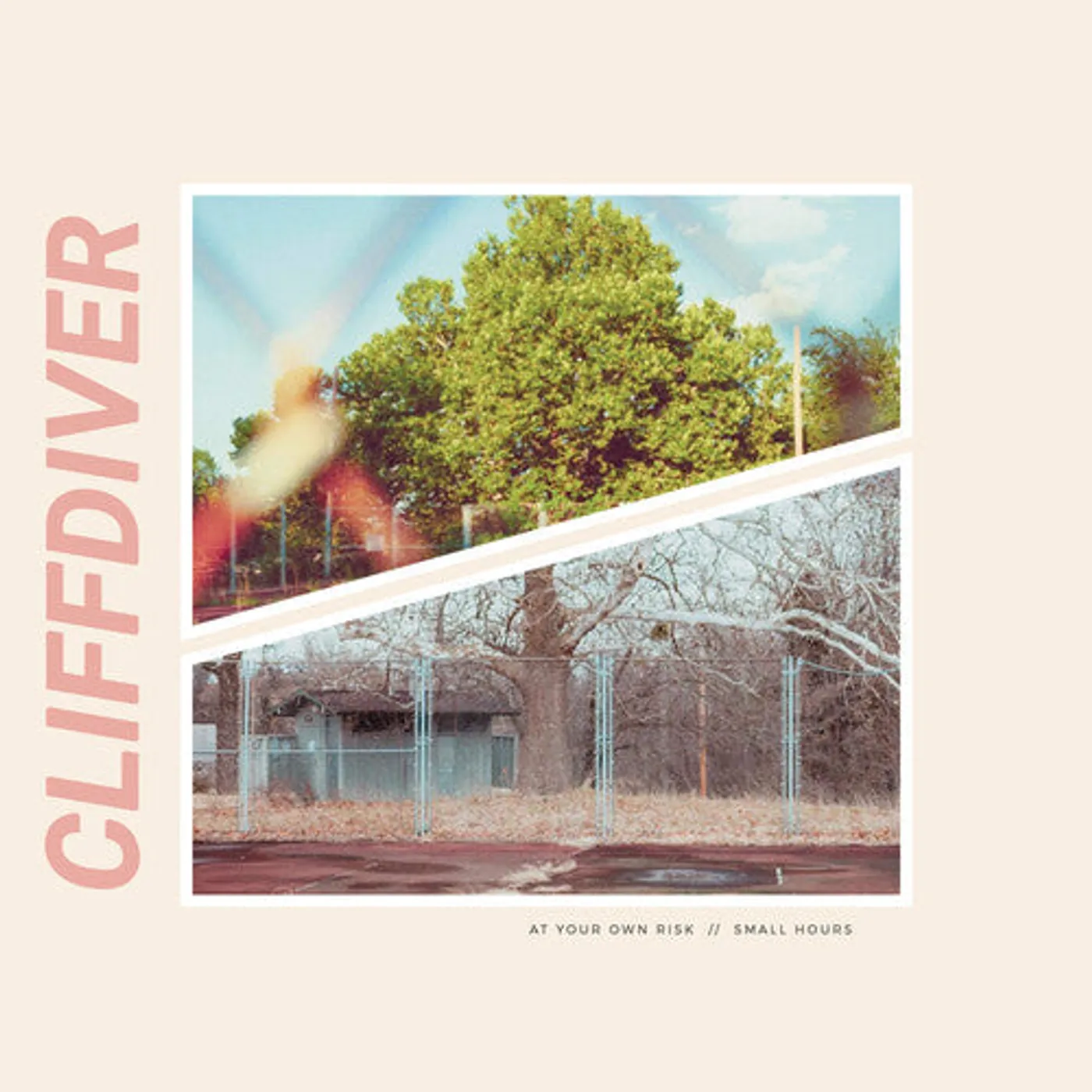 Cliffdiver LP Vinyl - At Your Own Risk / Small Hours (Coloured Vinyl) (Pnk)