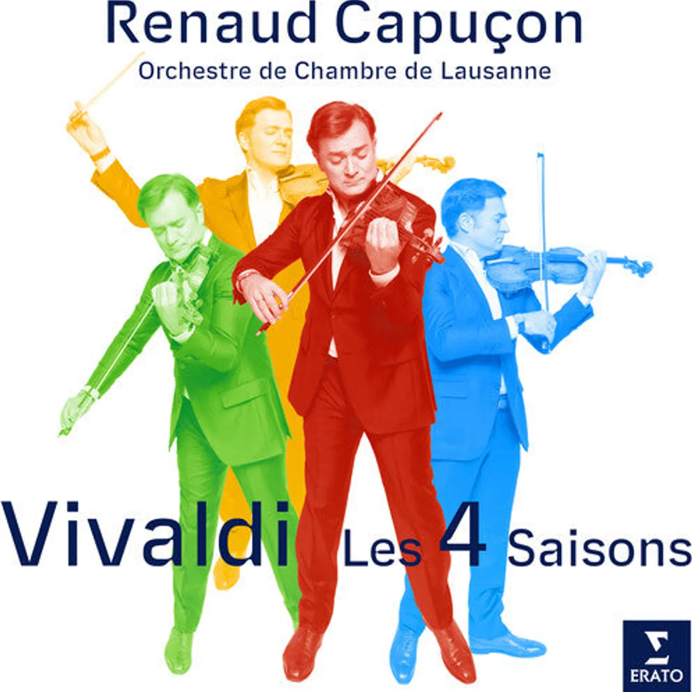 Renaud Capuçon LP Vinyl - Vivaldi: Four Seasons Chevalier De Saint-Georges: