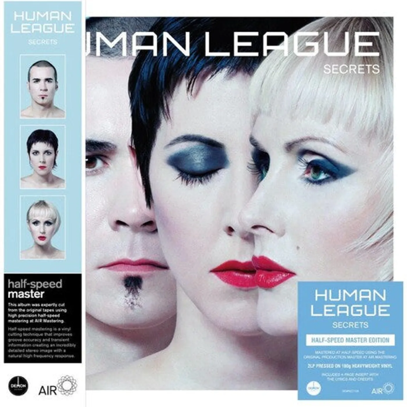 The Human League LP Vinyl - Secrets (Blk) (Ogv) (Hfsm) (Uk)