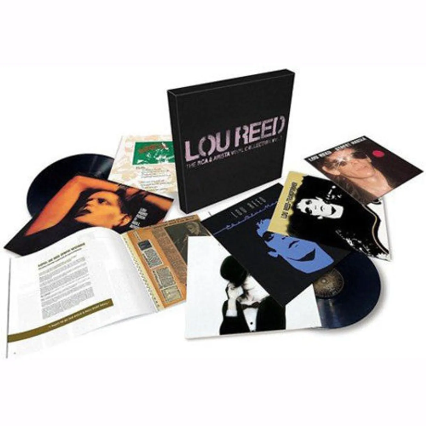 Lou Reed LP Vinyl - Rca & Arista Vinyl Collection 1 (Box)