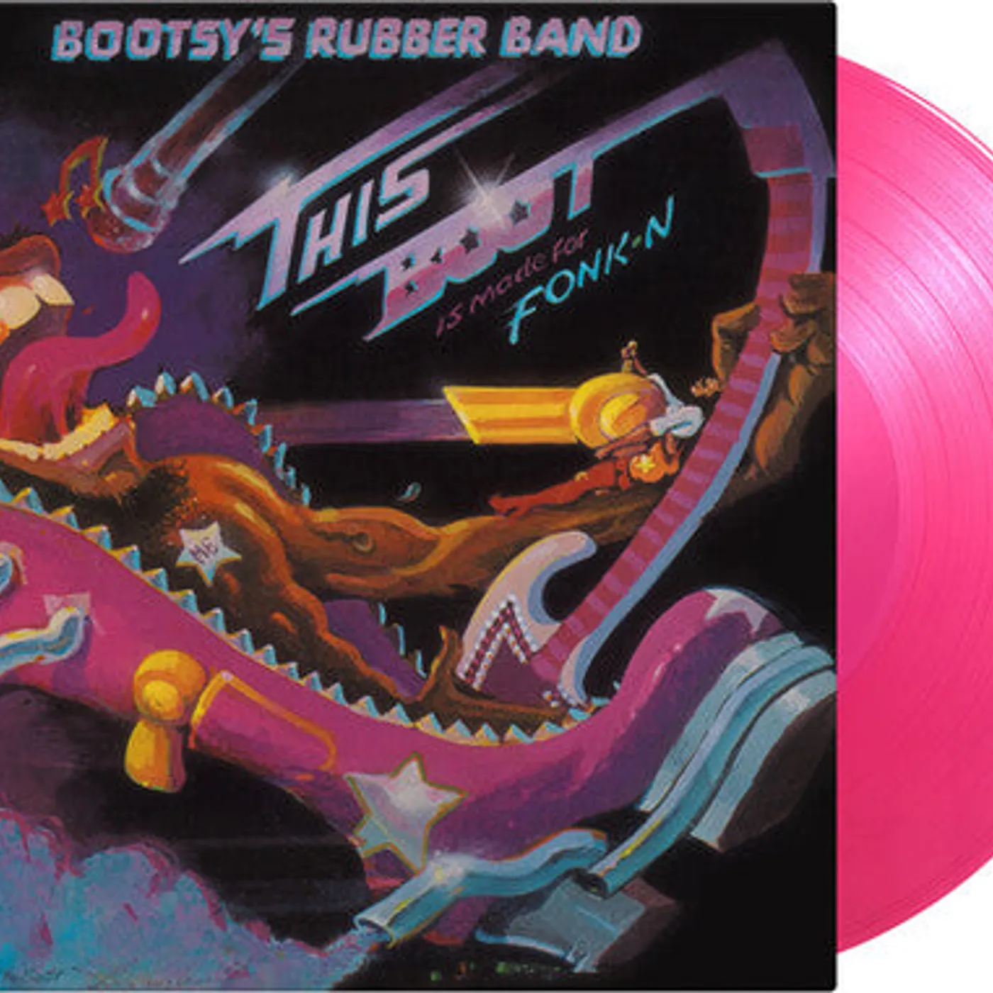 Bootsy'S Rubber Band LP Vinyl - This Boot Is Made For Fonk-N (Coloured Vinyl) (Ltd) (Mgta)