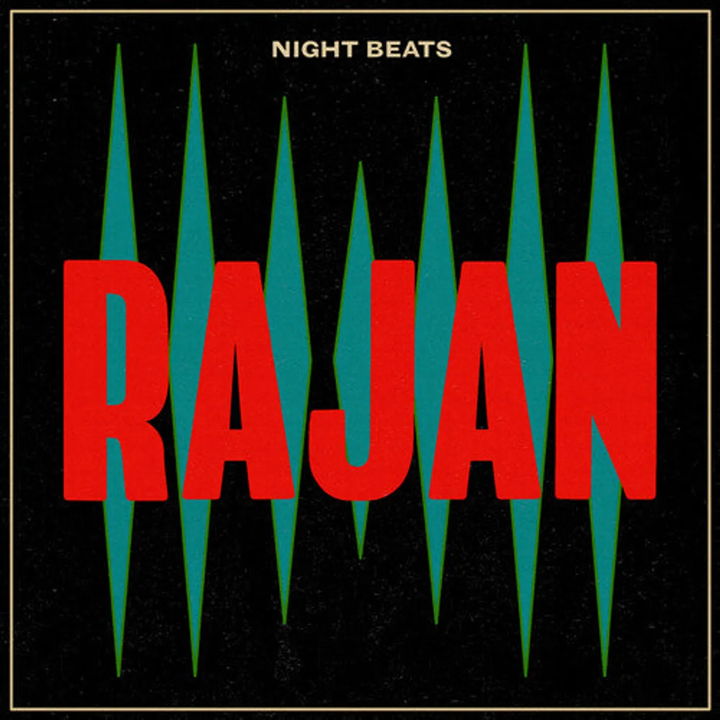 Night Beats LP Vinyl - Rajan - Red Clay (Coloured Vinyl) (Ogv) (Red)