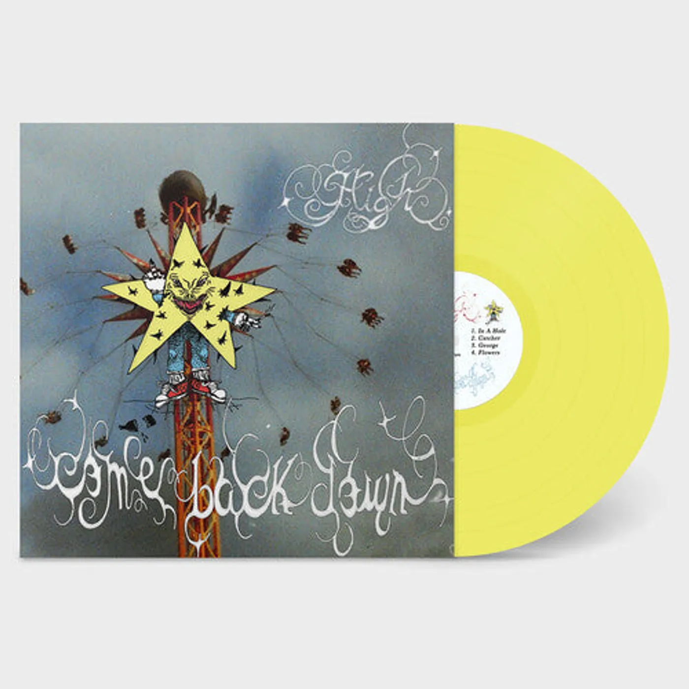 High. LP Vinyl - Come Back Down (Coloured Vinyl) (Ylw)