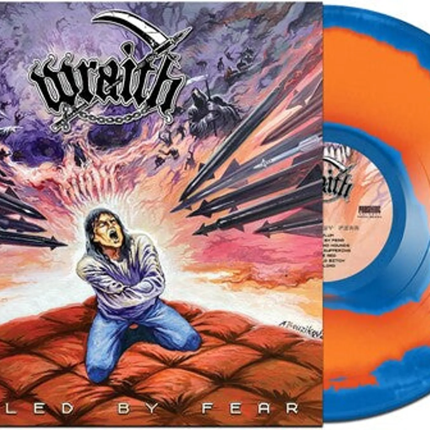 Wraith LP Vinyl - Fueled By Fear (Blue) (Coloured Vinyl) (Org)