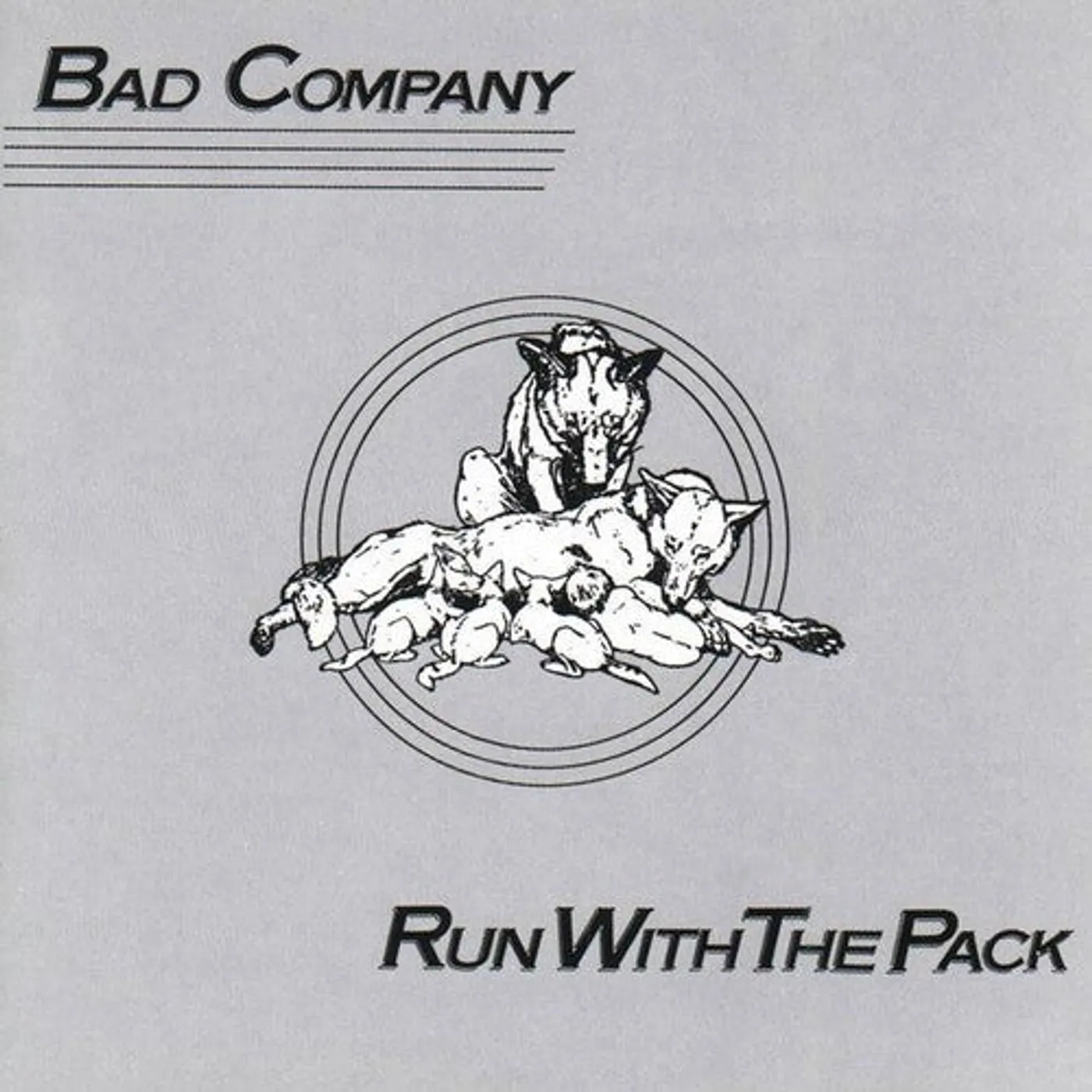 Bad Company LP Vinyl - Run With The Pack (Gate Fold) (Ogv)