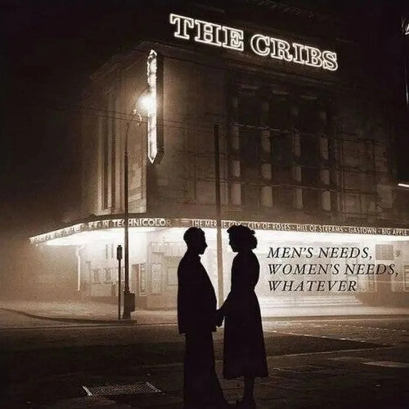 Cribs LP Vinyl - Men'S Needs Women'S Needs Whatever (Blk)