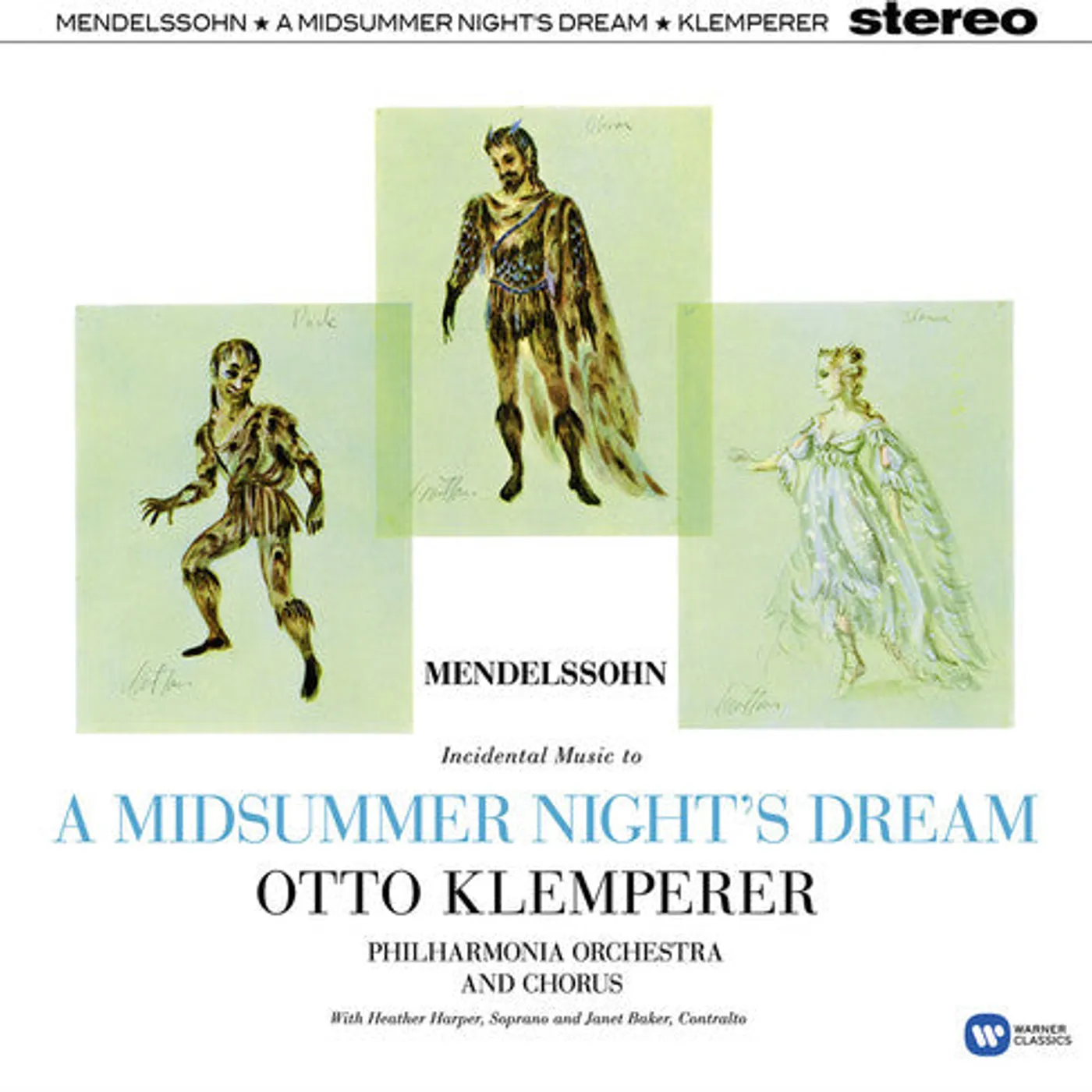 Otto Klemperer LP Vinyl - Mendelssohn: A Midsummer Night'S Dream
