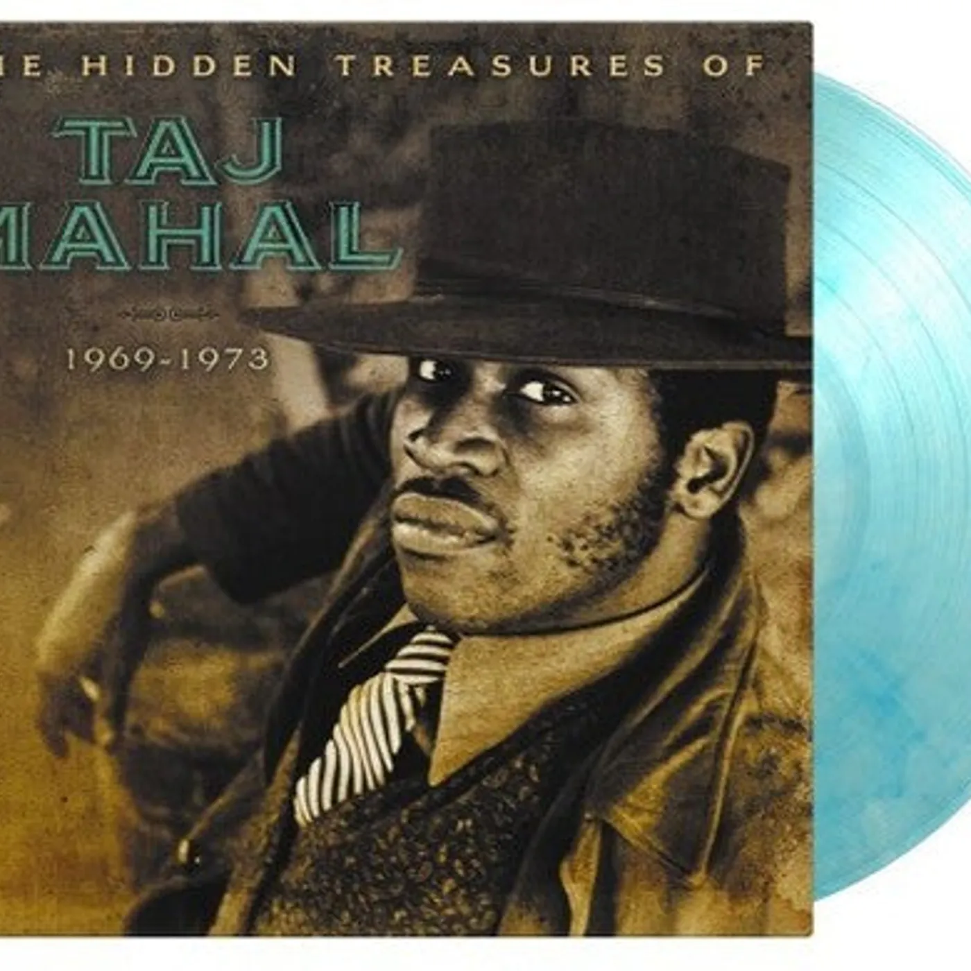Taj Mahal LP Vinyl - Hidden Treasures Of Taj Mahal (1969-1973) (Blue)
