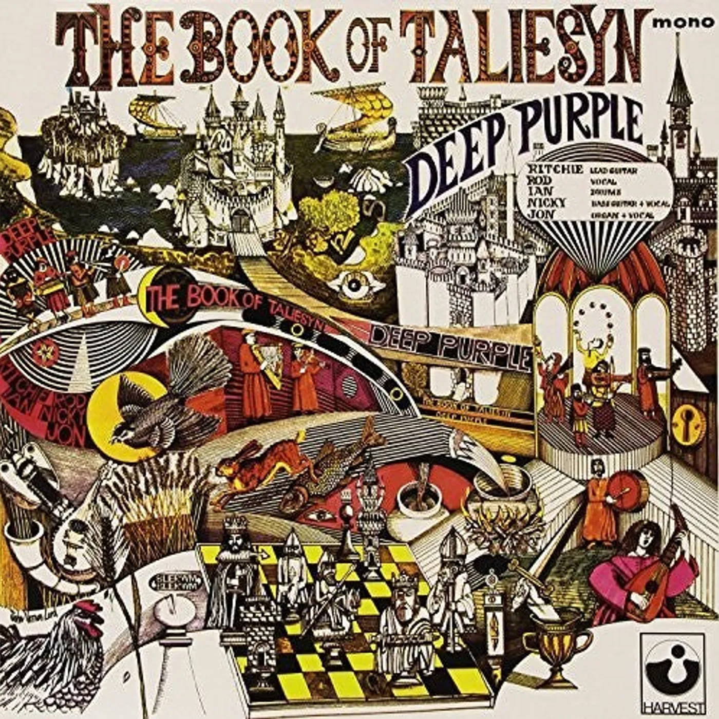 Deep Purple LP Vinyl - Book Of Taliesyn (Ita)