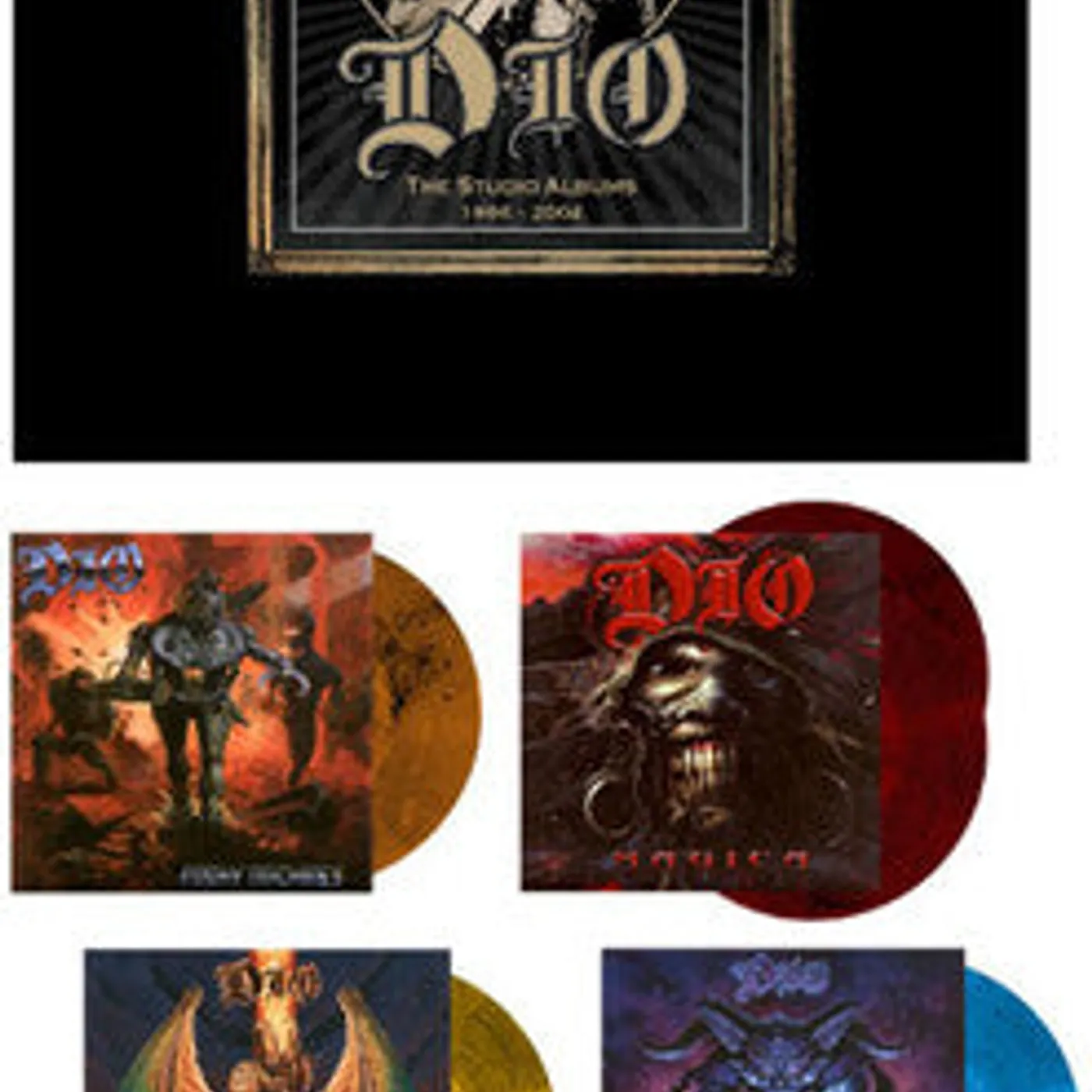 Dio LP Vinyl - Studio Albums 1996-2004 (Box)