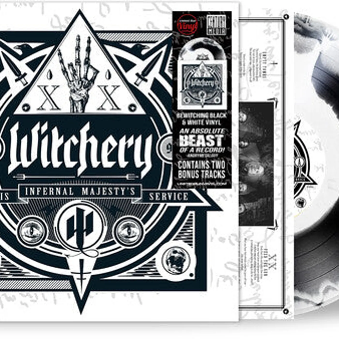 Witchery LP Vinyl - In His Infernal Majesty'S Service