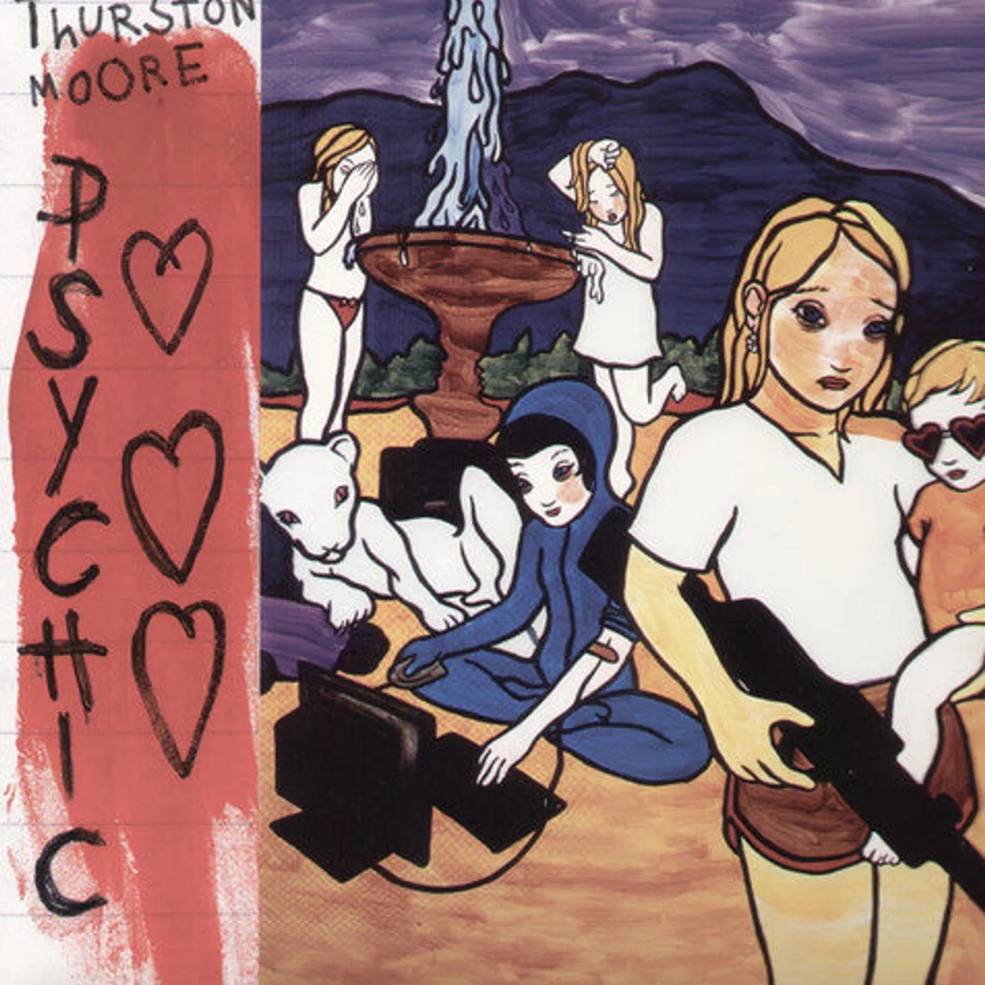 Thurston Moore LP Vinyl - Psychic Hearts