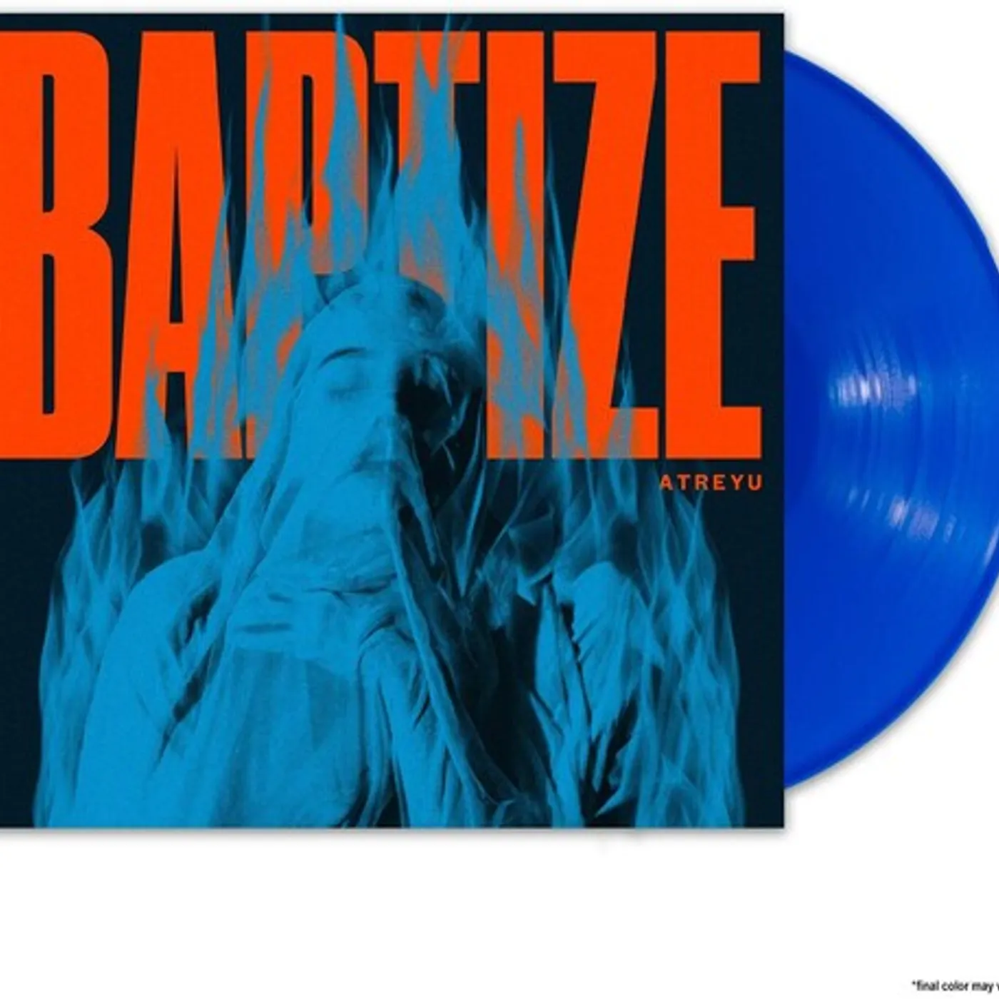 Atreyu LP Vinyl - Baptize (Blue) (Coloured Vinyl)