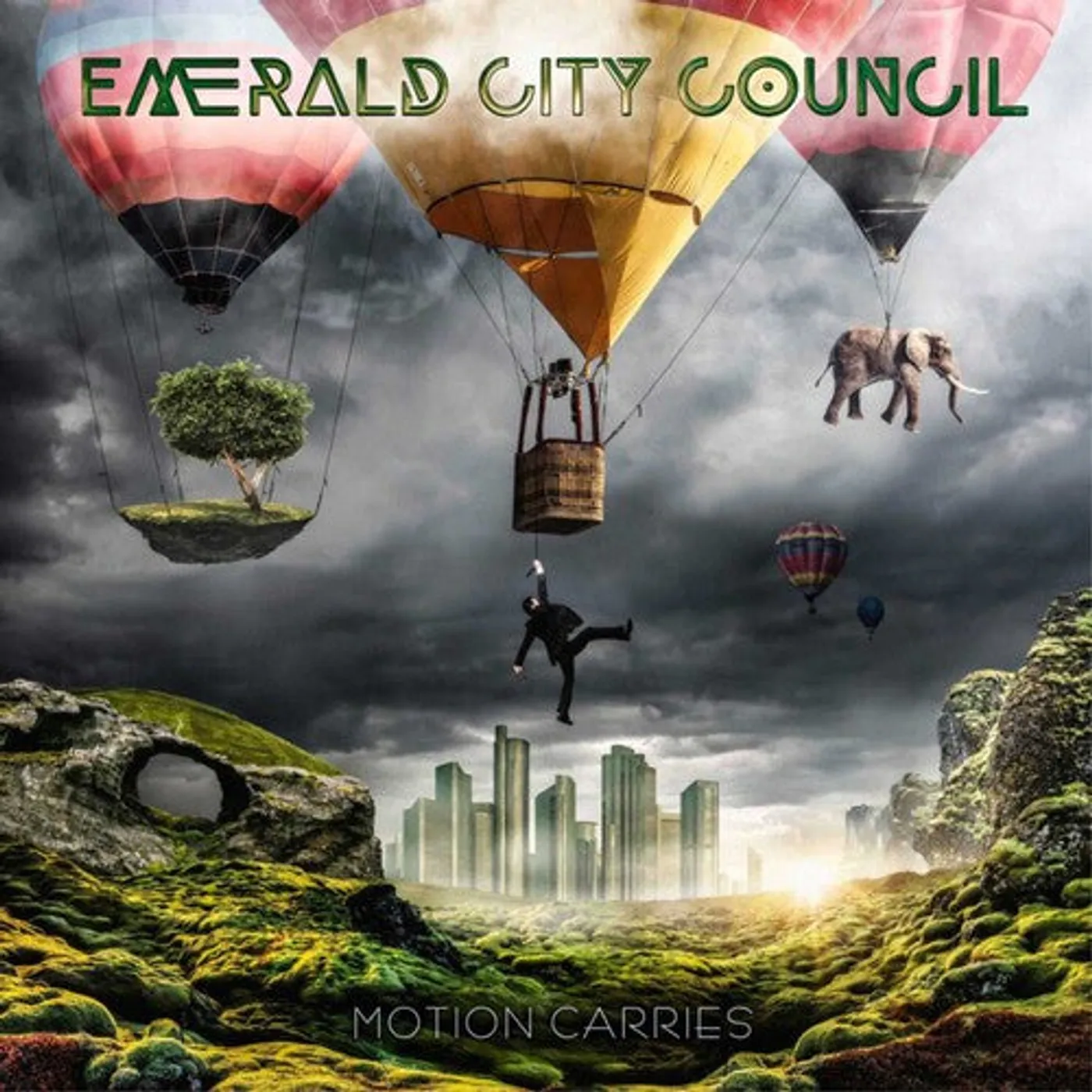 Emerald City Council LP Vinyl - Motion Carries (Coloured Vinyl) (Grn) (Ltd) (Ogv)
