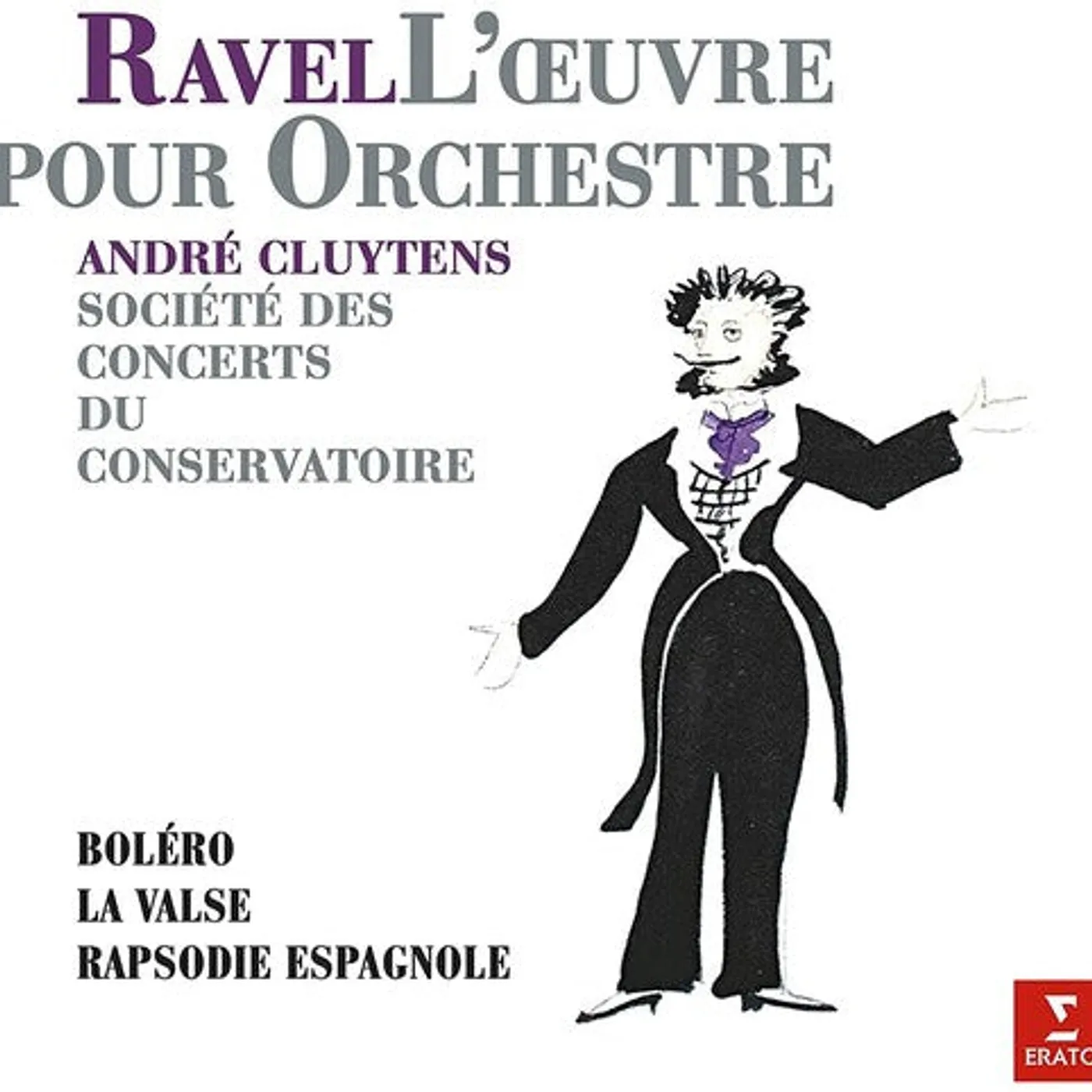 André Cluytens LP Vinyl - Ravel: Orchestral Works