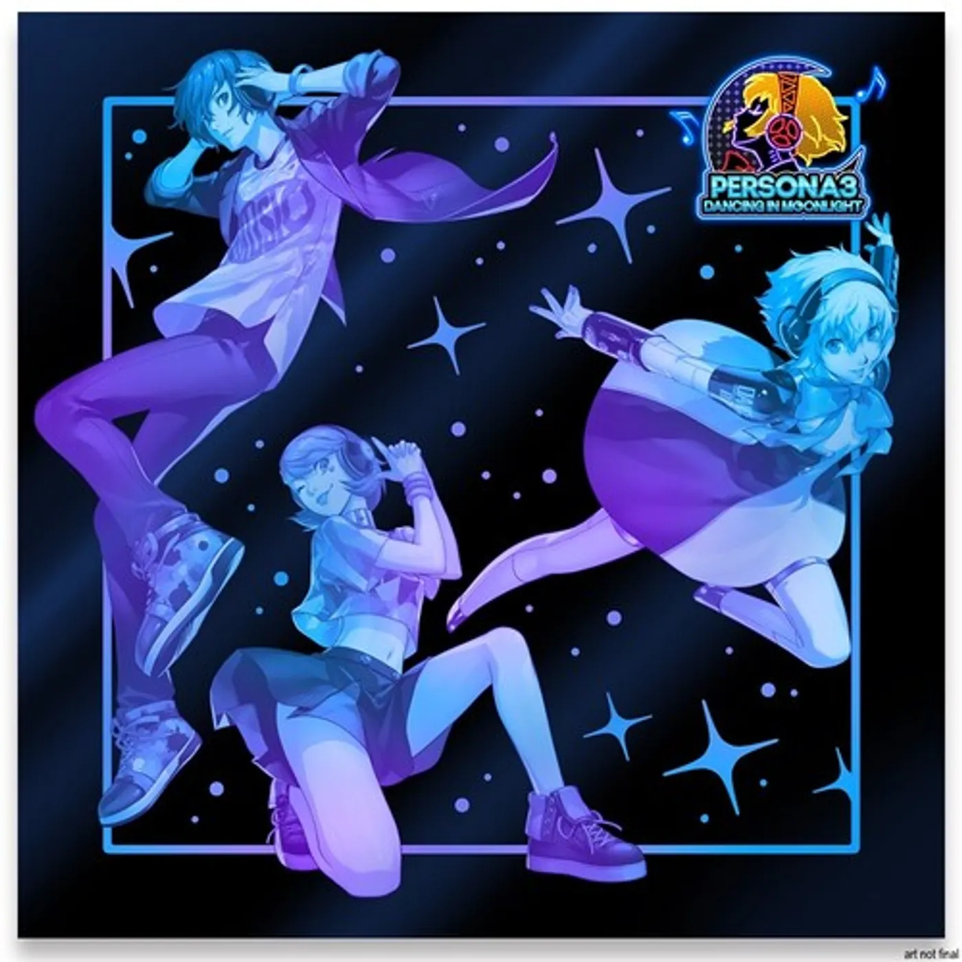 Atlus Sound Team (Blue) (Coloured Vinyl) (Gate Fold) (Spla) LP Vinyl - Persona 3 Dancing In Moonlight - Original Soundtrack (Blue)