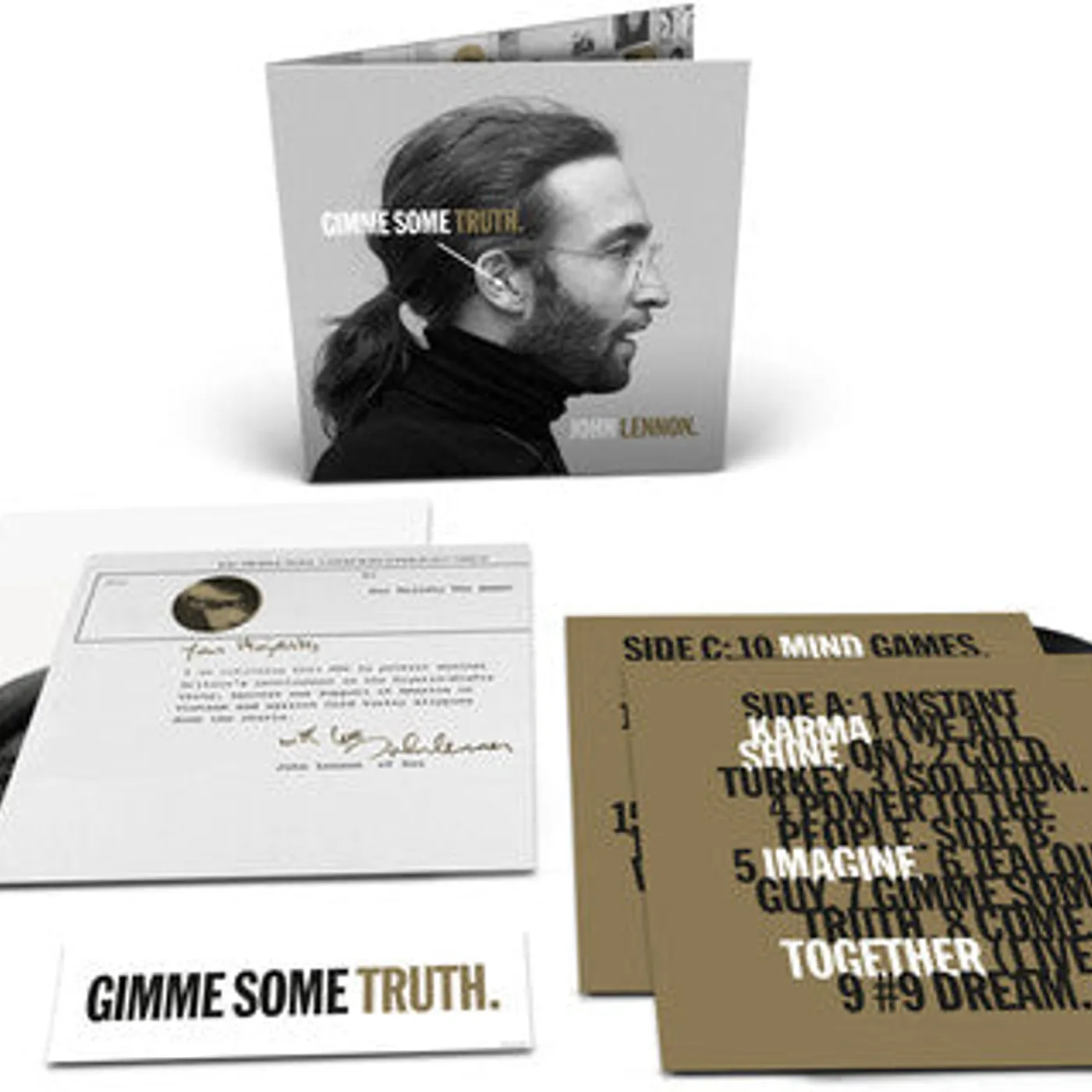 John Lennon LP Vinyl - Gimme Some Truth (Ogv) (Post) (Stic) (Wb) (Rmx)