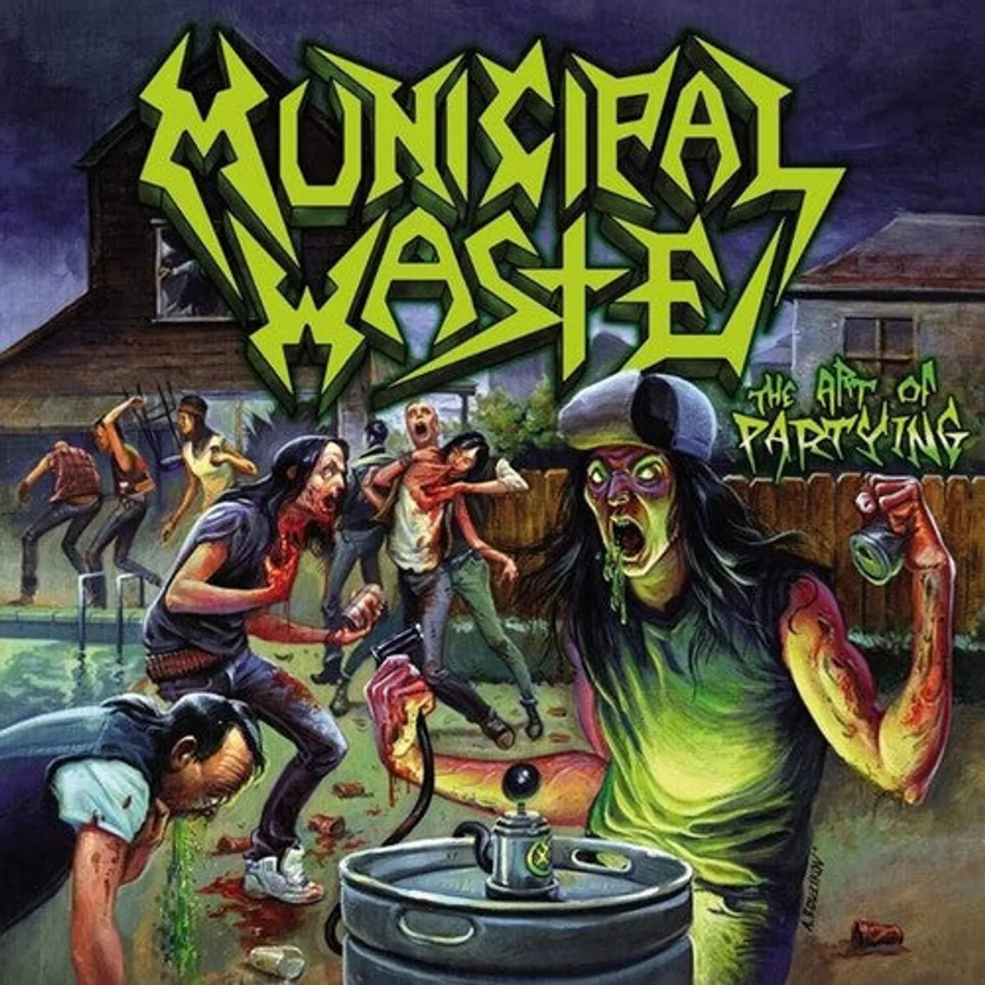 Municipal Waste LP Vinyl - Art Of Partying