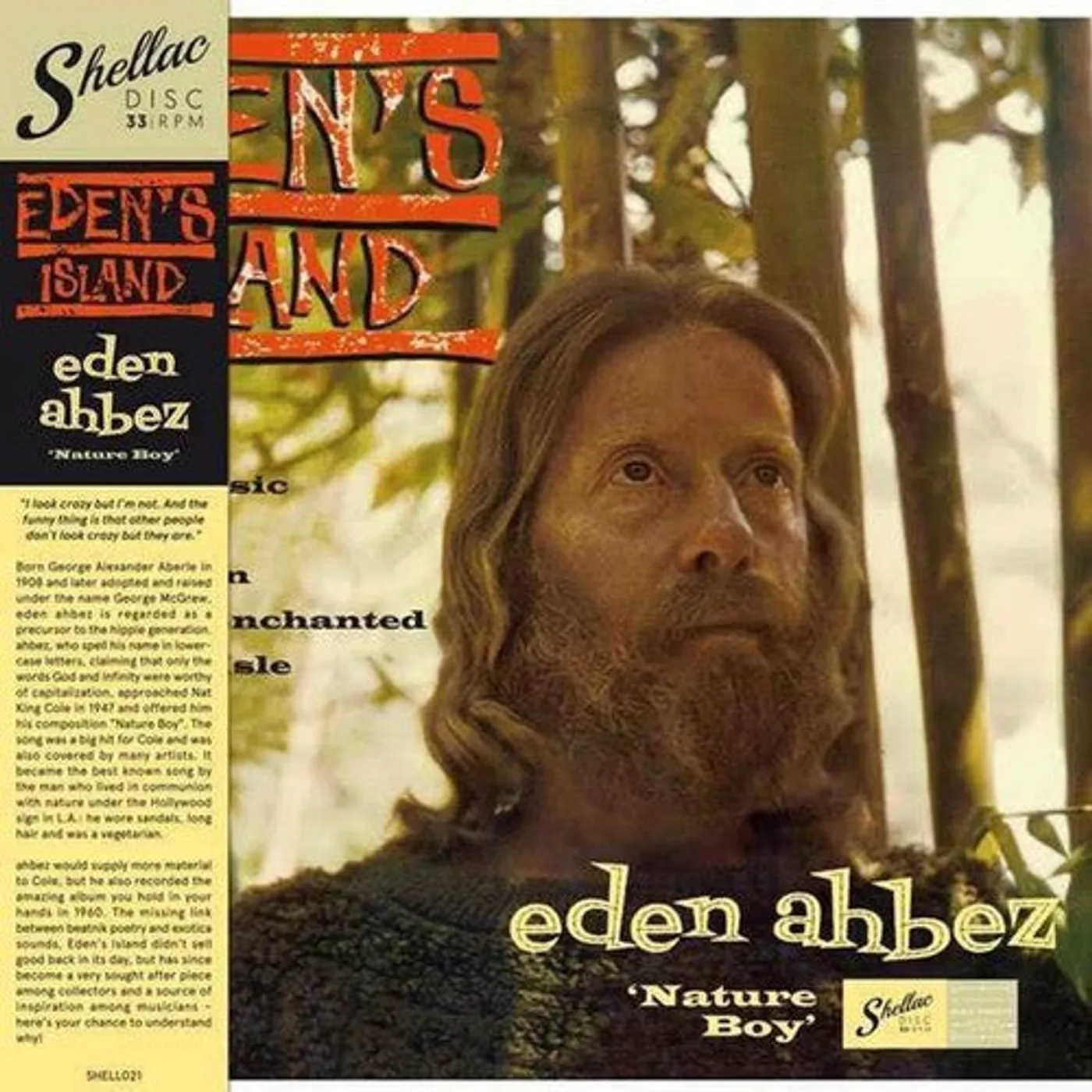 Eden Ahbez LP Vinyl - Nature Boy (Spa)