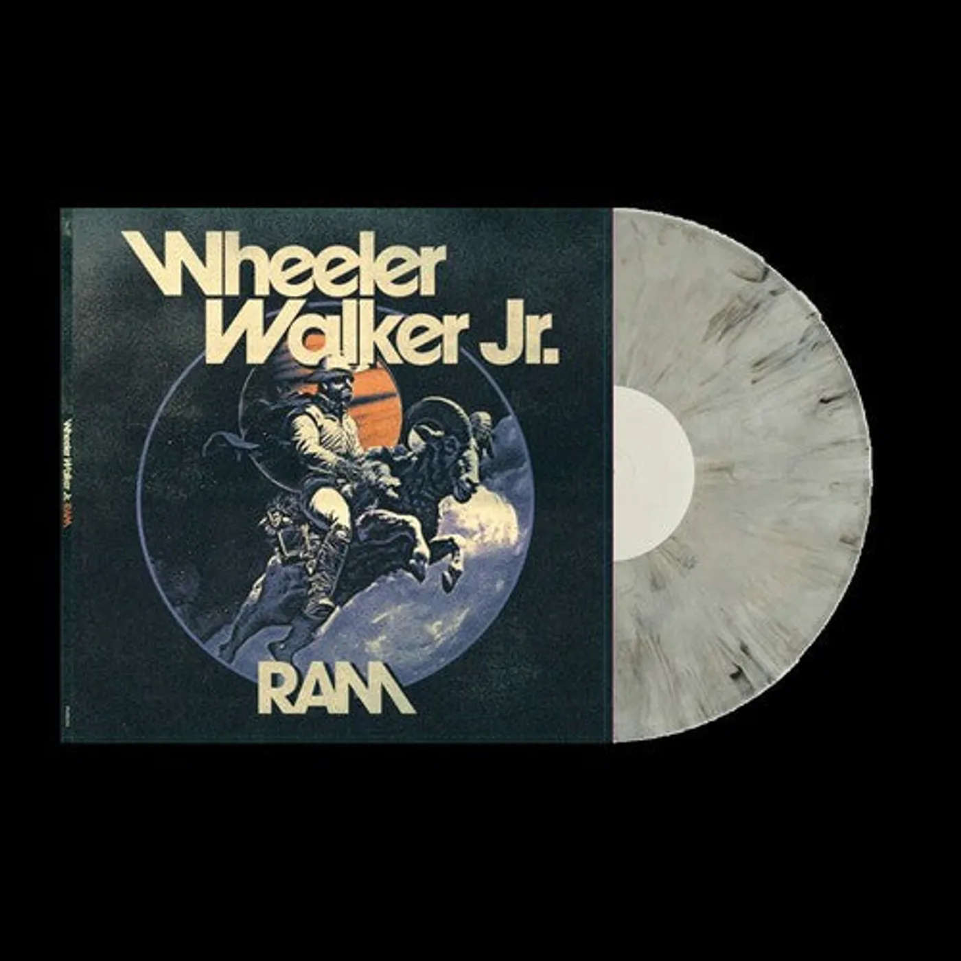 Wheeler Walker Jr. LP Vinyl - Ram - Grey (Coloured Vinyl) (Gry)