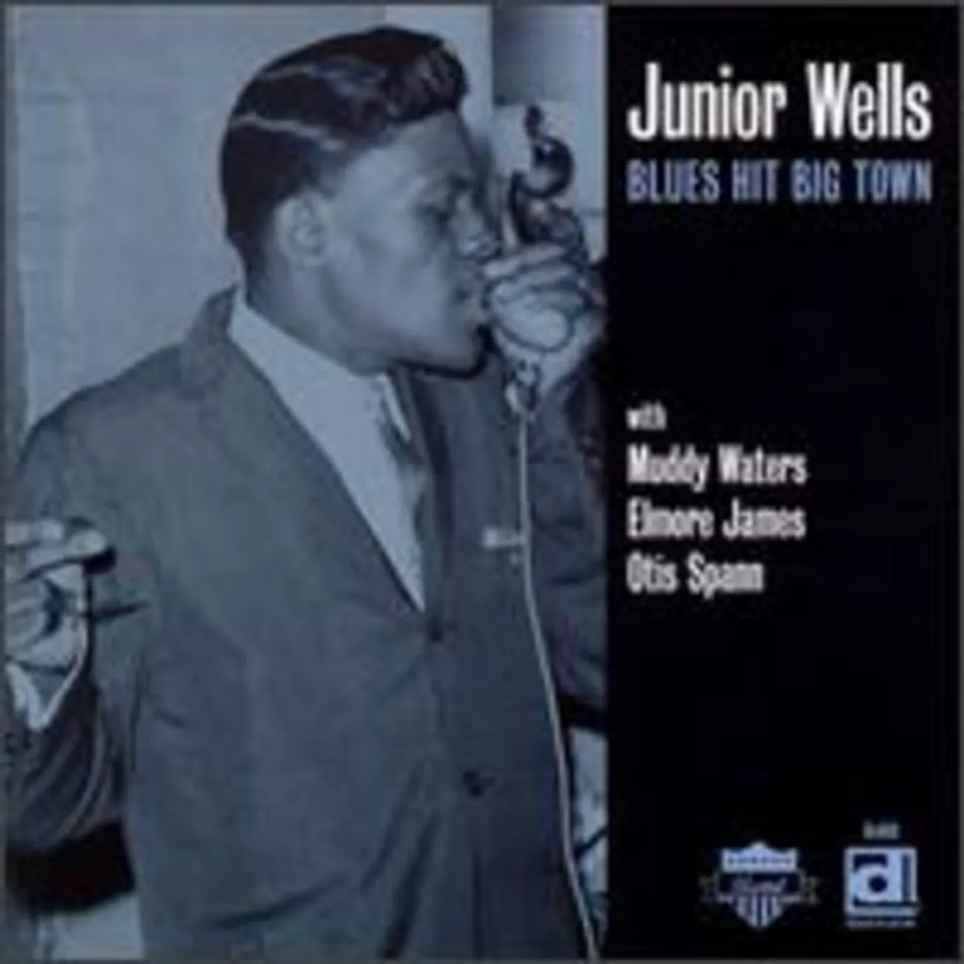 Junior Wells LP Vinyl - Blues Hit Big Town