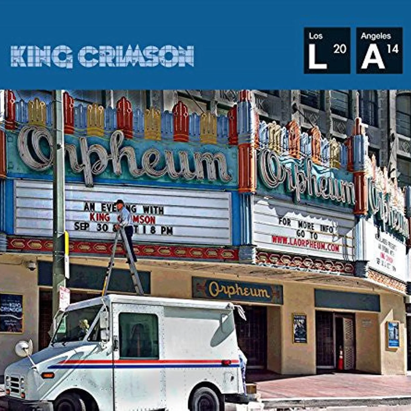 King Crimson LP Vinyl - Live At The Orpheum (Uk)