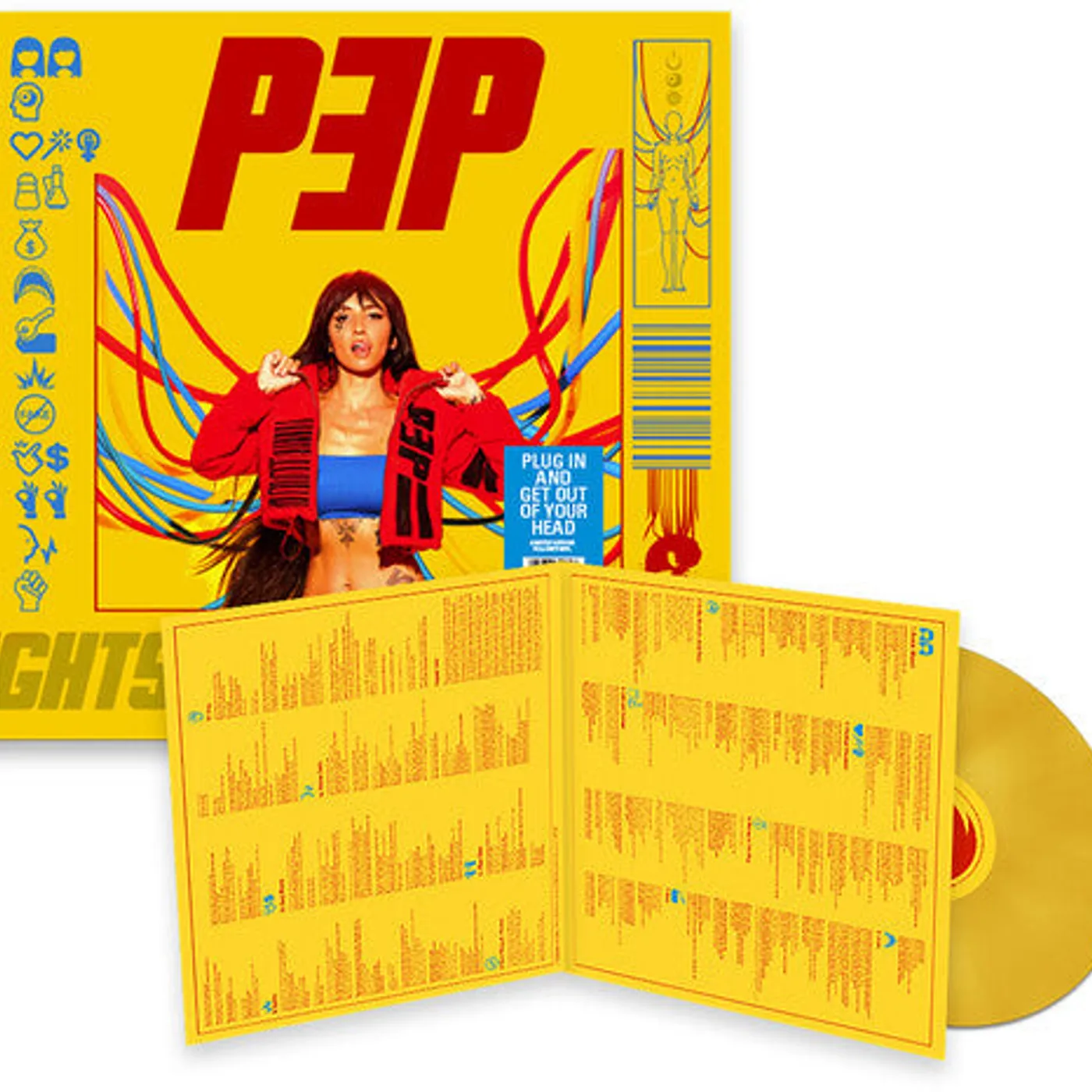 Lights LP Vinyl - Pep (Coloured Vinyl) (Ylw)