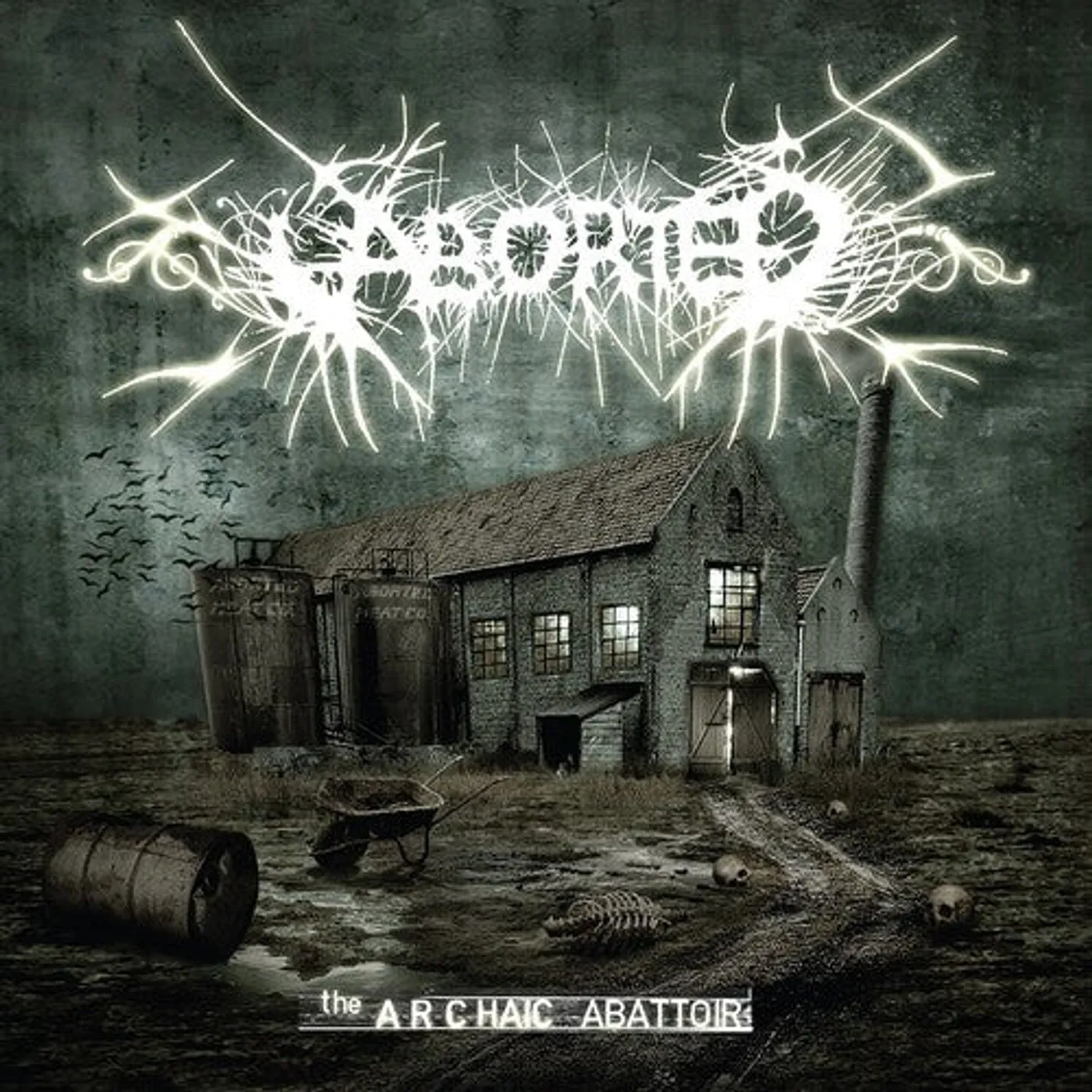 Aborted LP Vinyl - Archaic Abattoir (Red) (Bonus Track) (Coloured Vinyl) (Ltd)