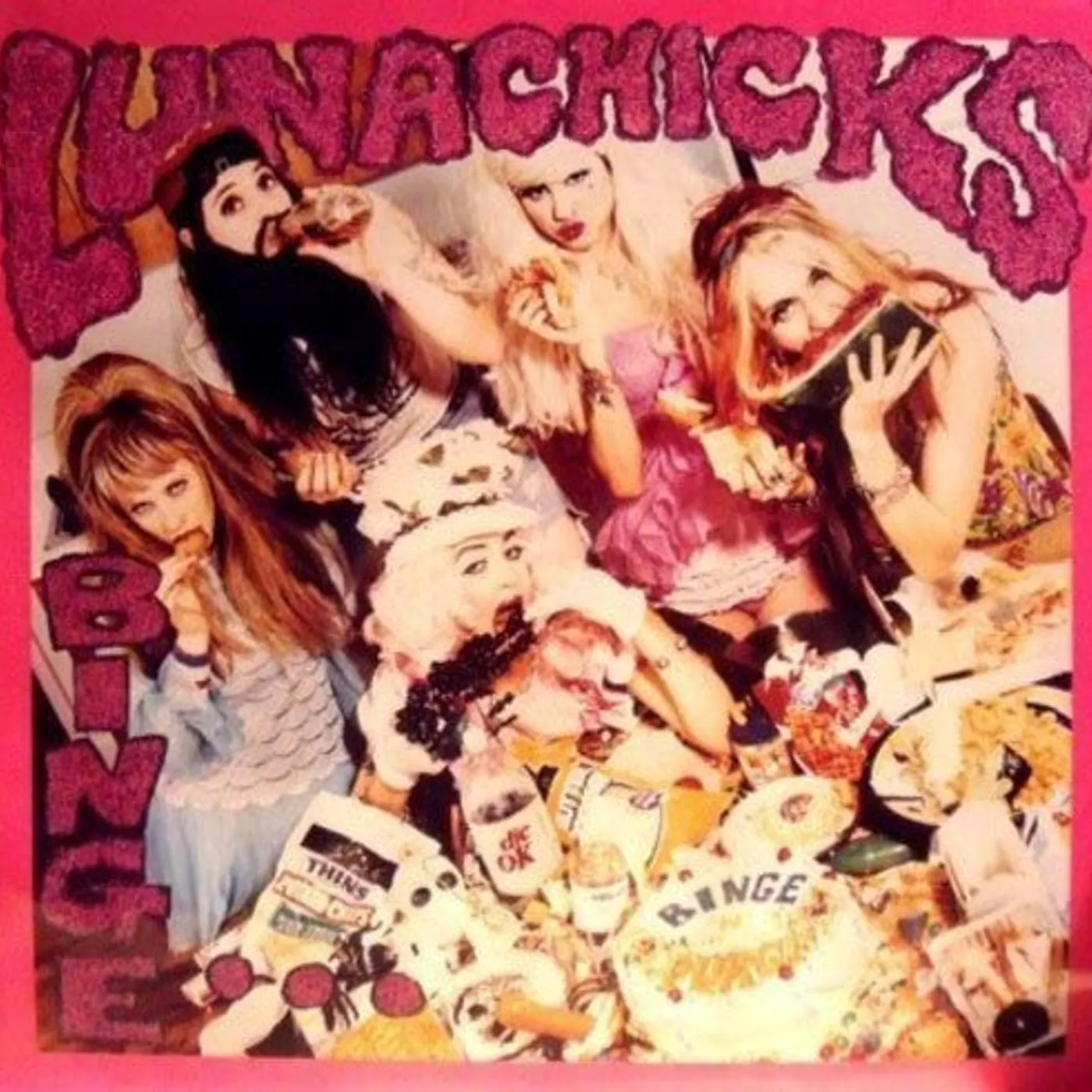 Lunachicks LP Vinyl - Binge & Burge