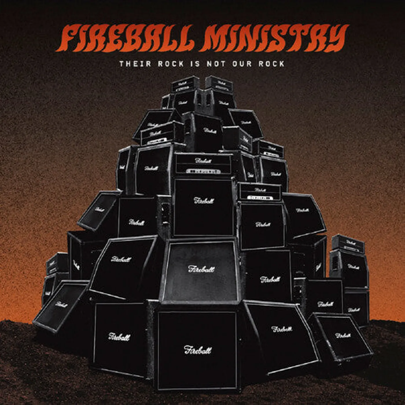 Fireball Ministry LP Vinyl - Their Rock Is Not Our Rock: Beneath The Desert