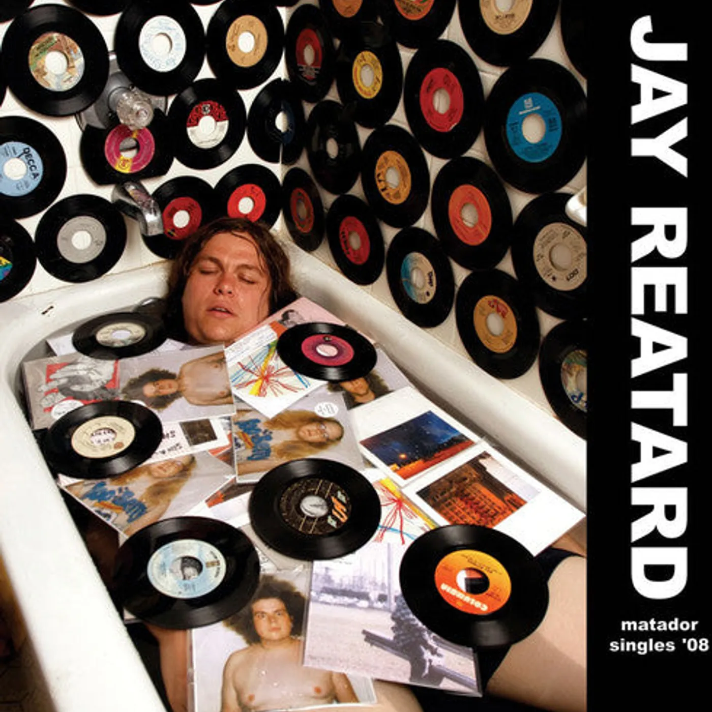 Jay Reatard LP Vinyl - Matador Singles 08 (Dlcd)