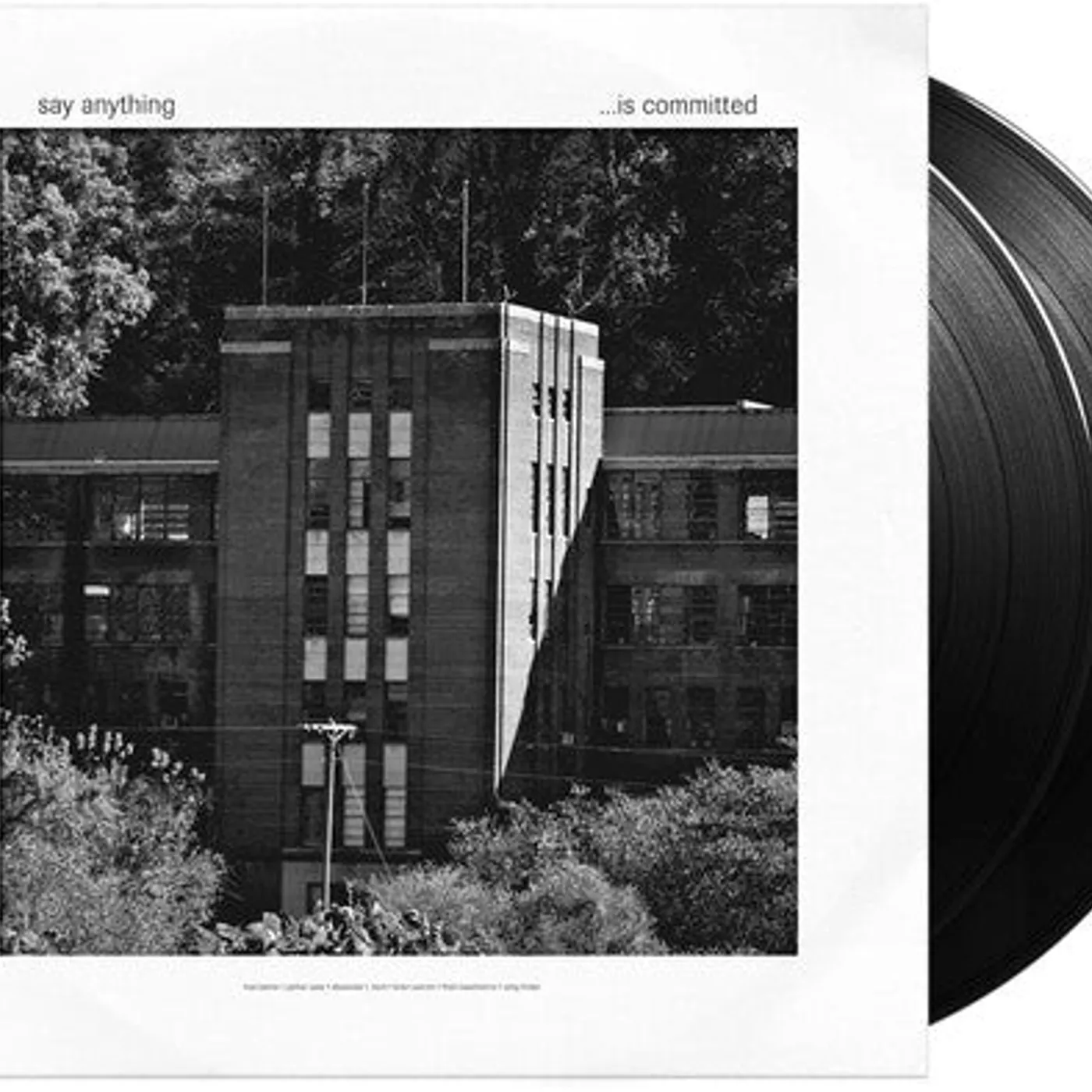 Say Anything LP Vinyl - S Committed (Blk) (Coloured Vinyl)