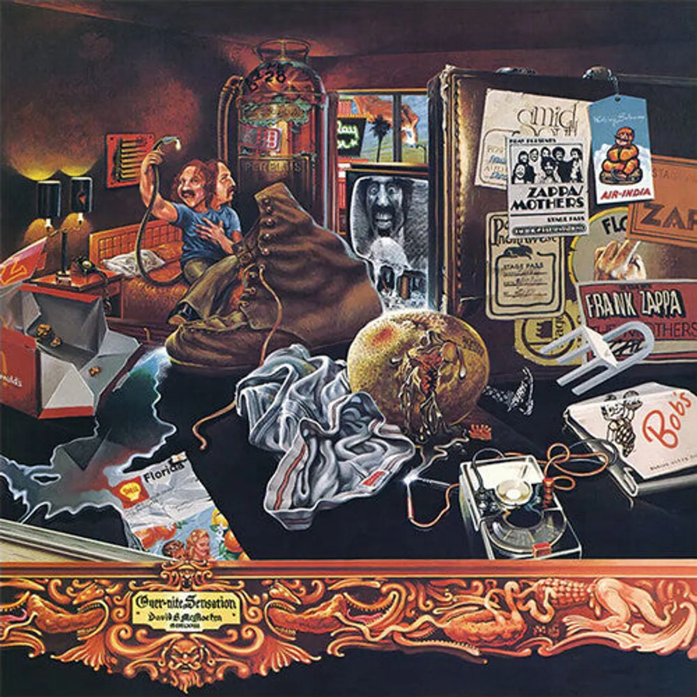 Frank Zappa LP Vinyl - Over-Nite Sensation (50Th Anniversary) (Frpm)