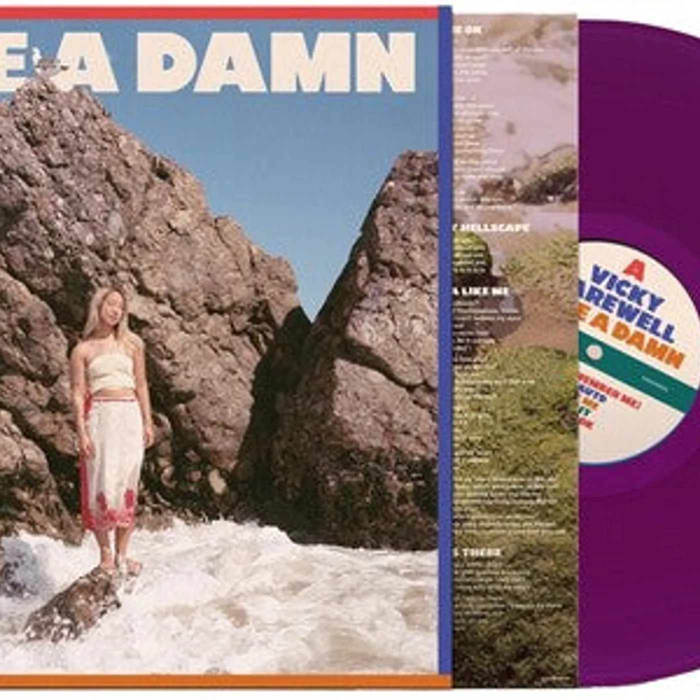 Vicky Farewell LP Vinyl - Give A Damn