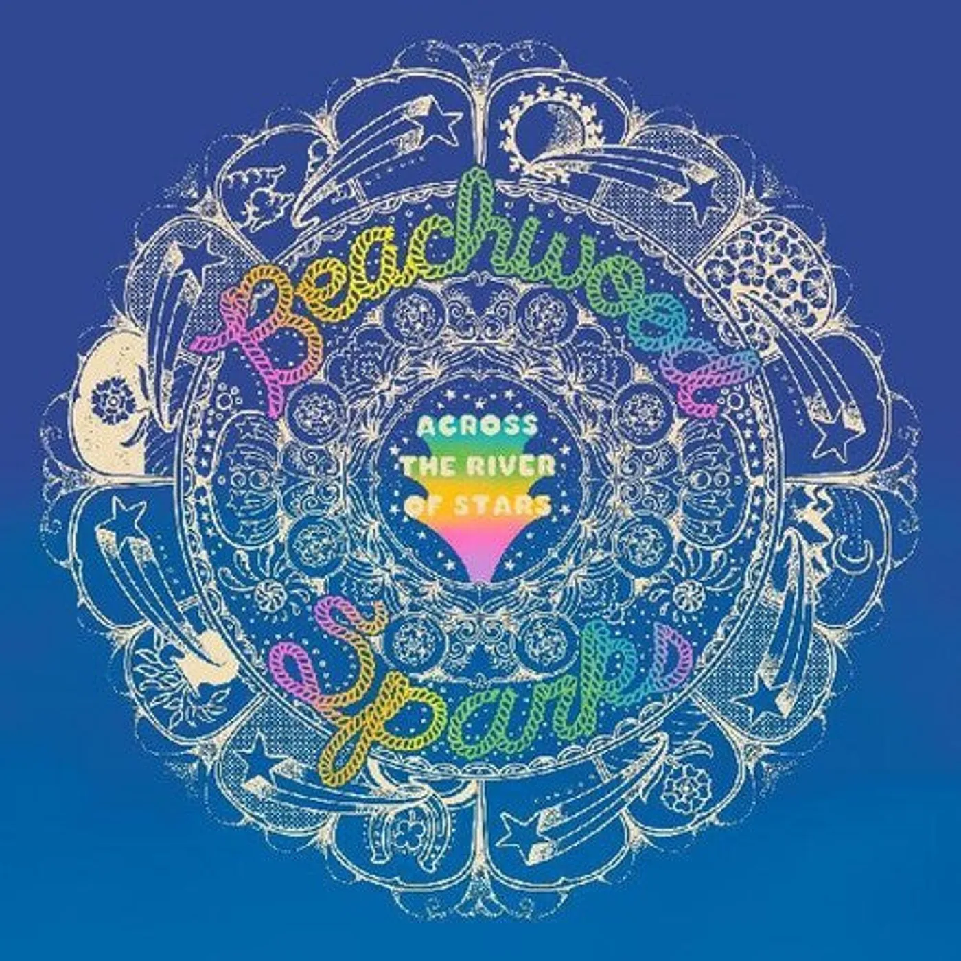 Beachwood Sparks LP Vinyl - Across The River Of Stars (Blue) (Coloured Vinyl)