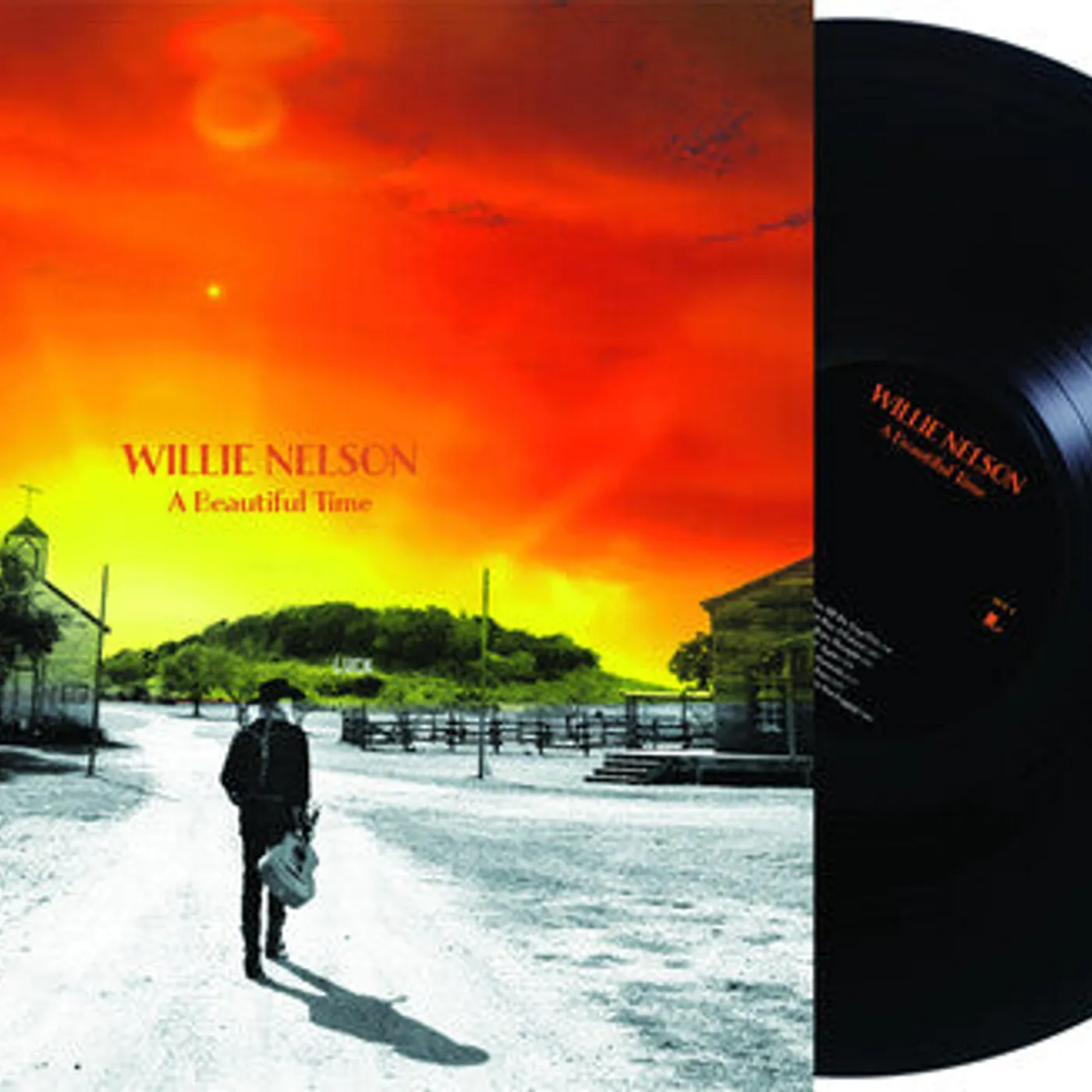 Willie Nelson LP Vinyl - Beautiful Time (Ofgv)