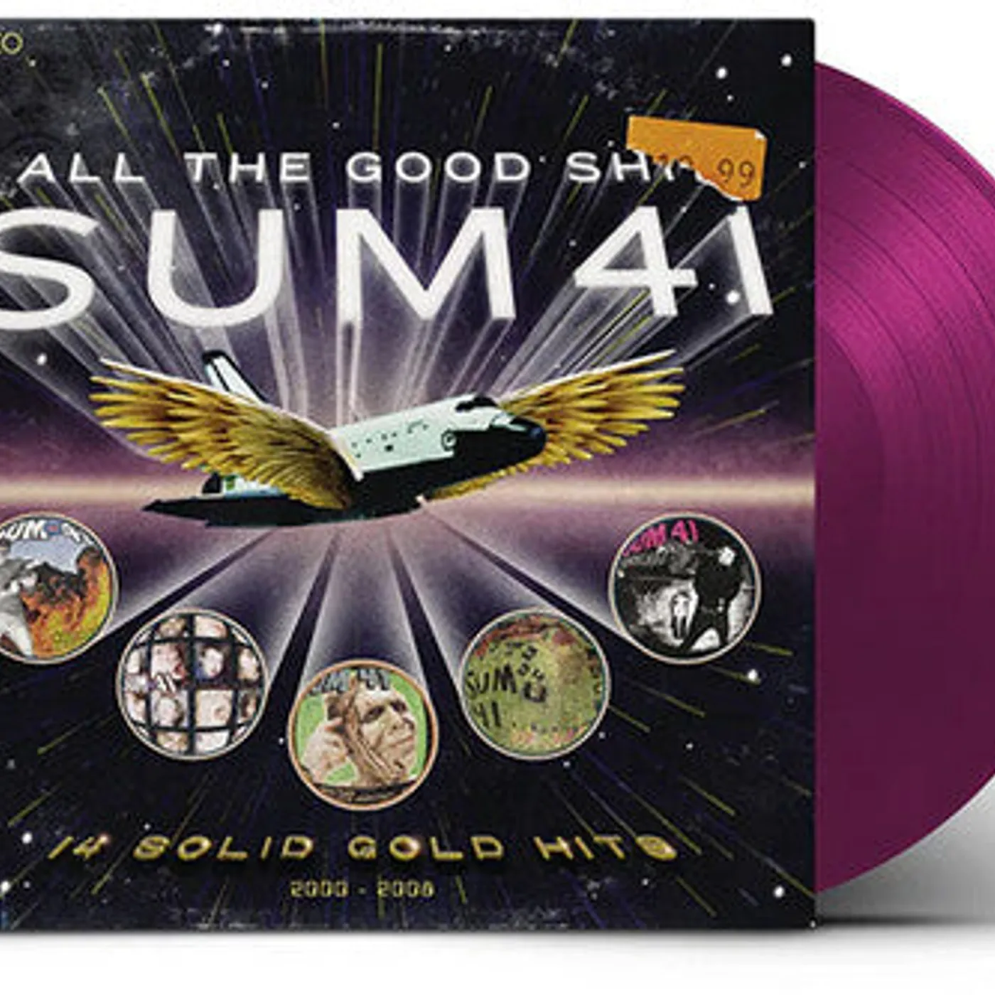 Sum 41 LP Vinyl - All The Good Sh**: 14 Solid Gold Hits 2000-2008