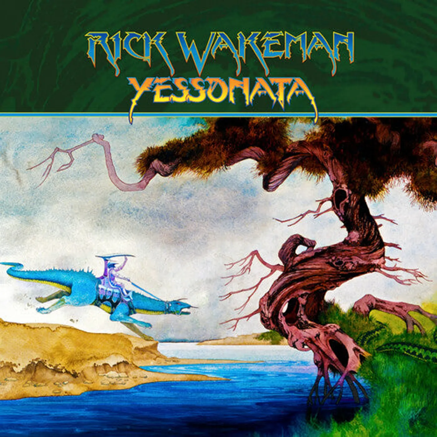 Rick Wakeman LP Vinyl - Yessonata - Green Vinyl (Coloured Vinyl) (Grn) (Uk)