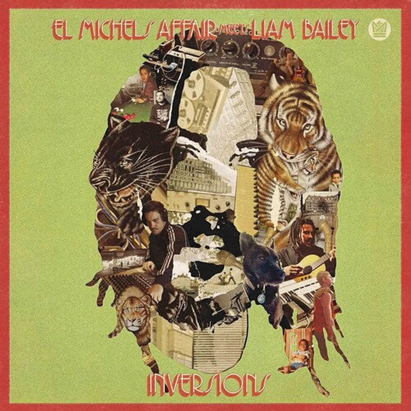 El Michels Affair Meets Liam Bailey LP Vinyl - Ekundayo Inversions - Clear Red (Coloured Vinyl) (Cvnl)