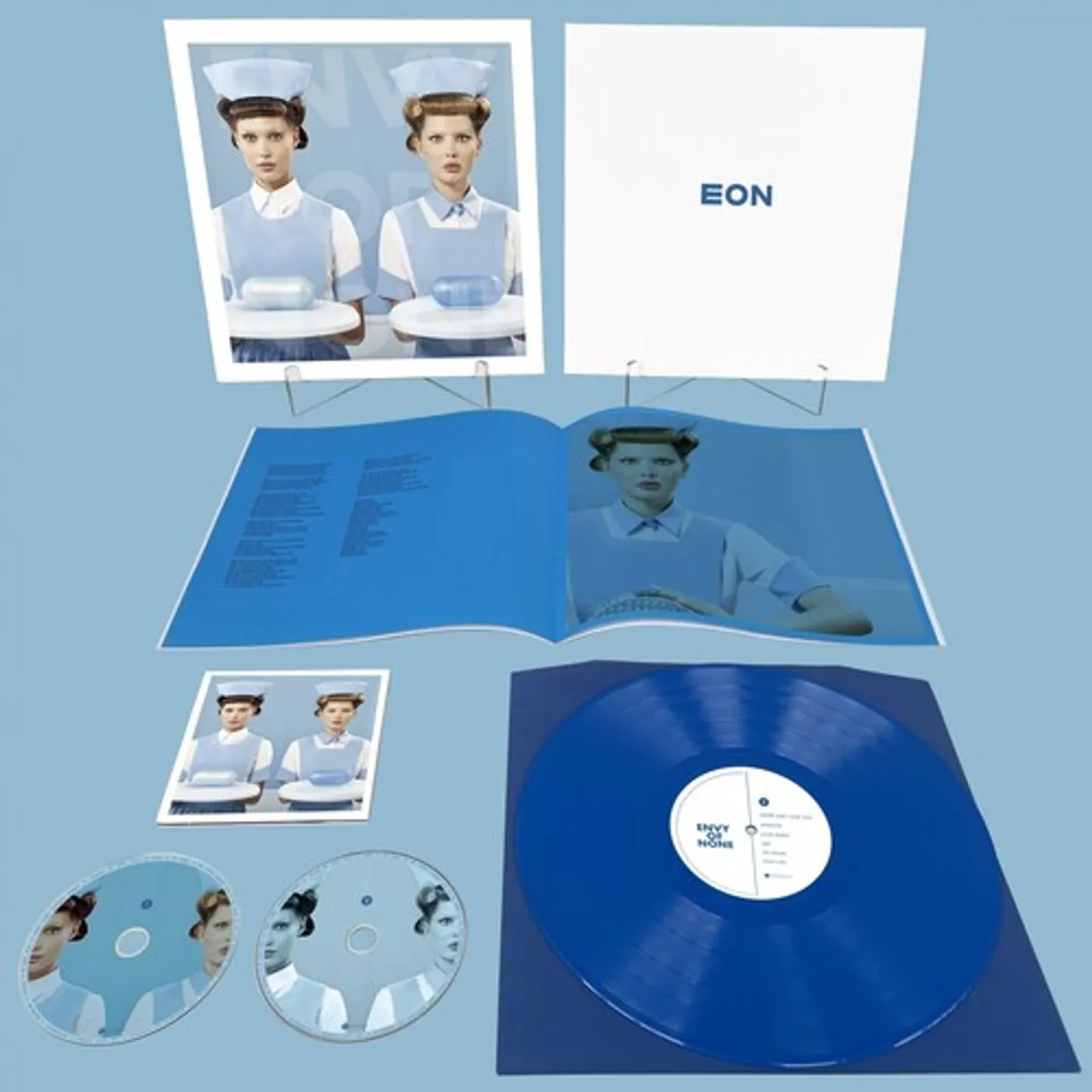 Envy Of None LP Vinyl - Envy Of None (W/Book) (W/Cd) (Blue) (Coloured Vinyl) (Ofgv)