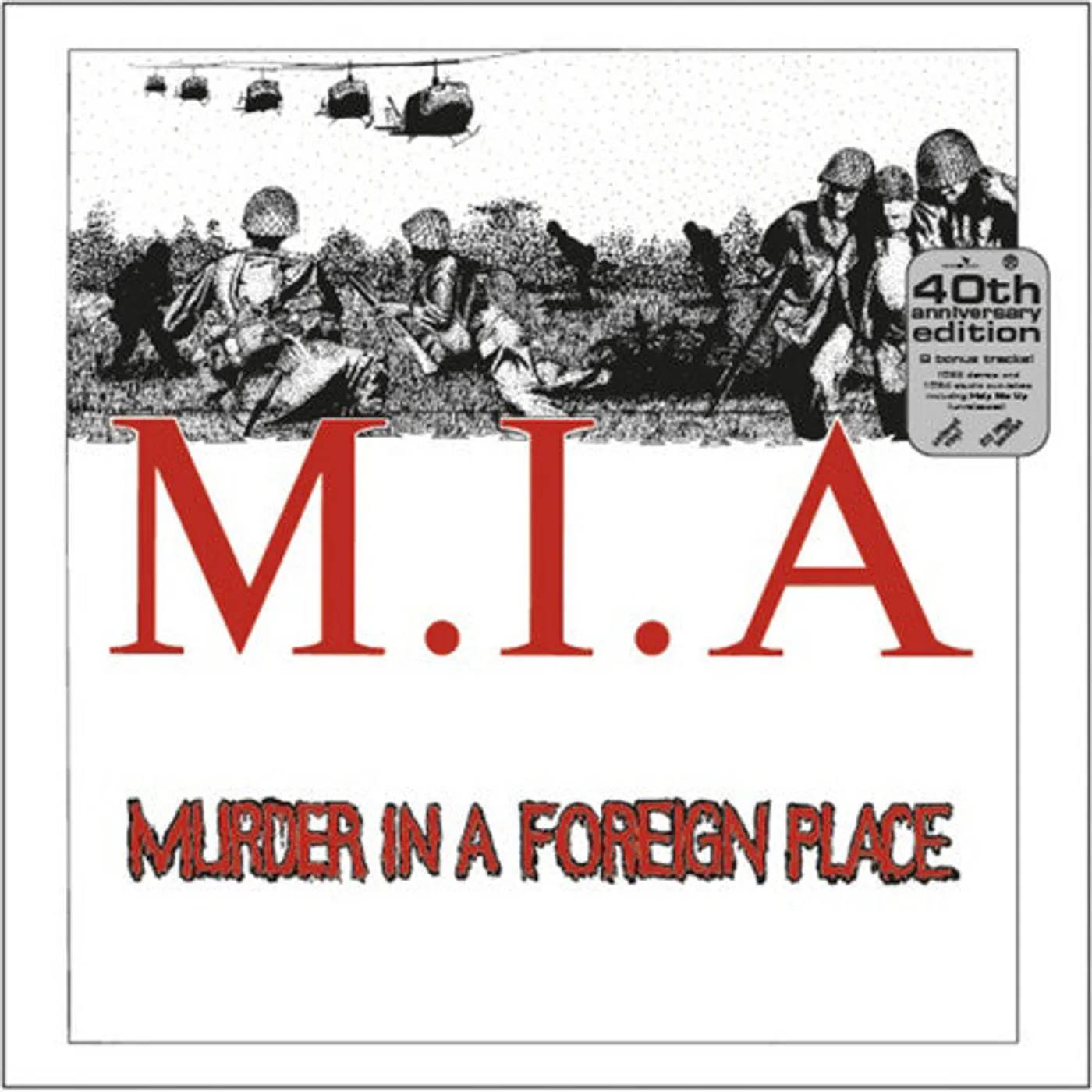 M.I.A. LP Vinyl - Murder In A Foreign Place 40Th Anniversary (Coloured Vinyl)