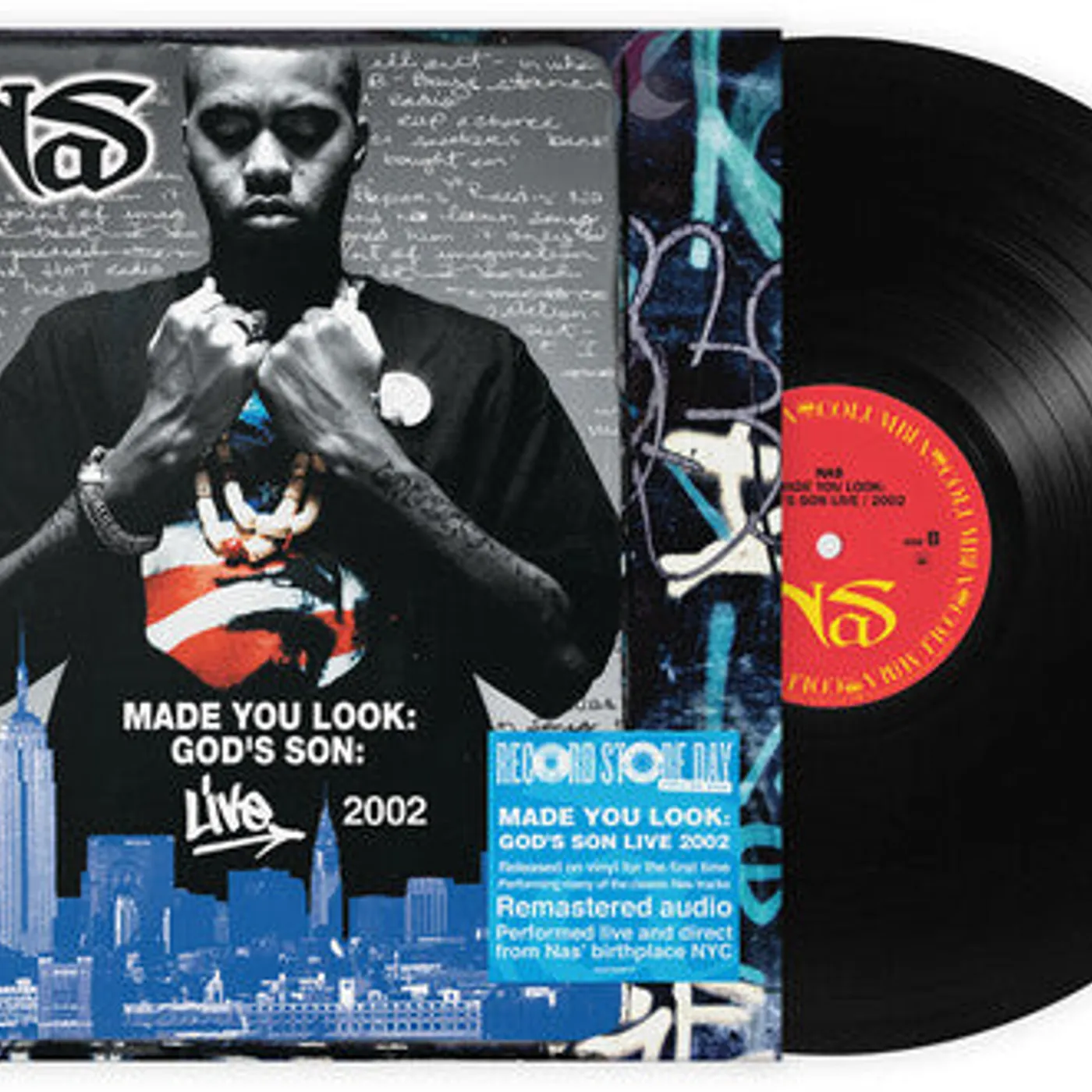 Nas LP Vinyl - Made You Look: God'S Son Live 2002