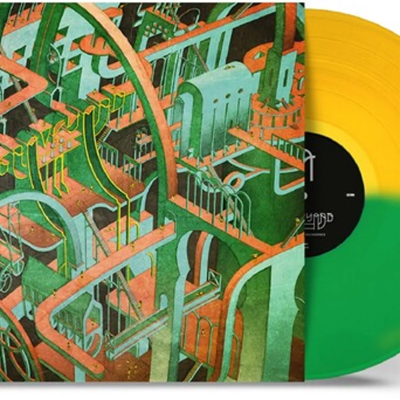 Graveyard LP Vinyl - Innocence & Decadence - Green & Orange Split (Grn)